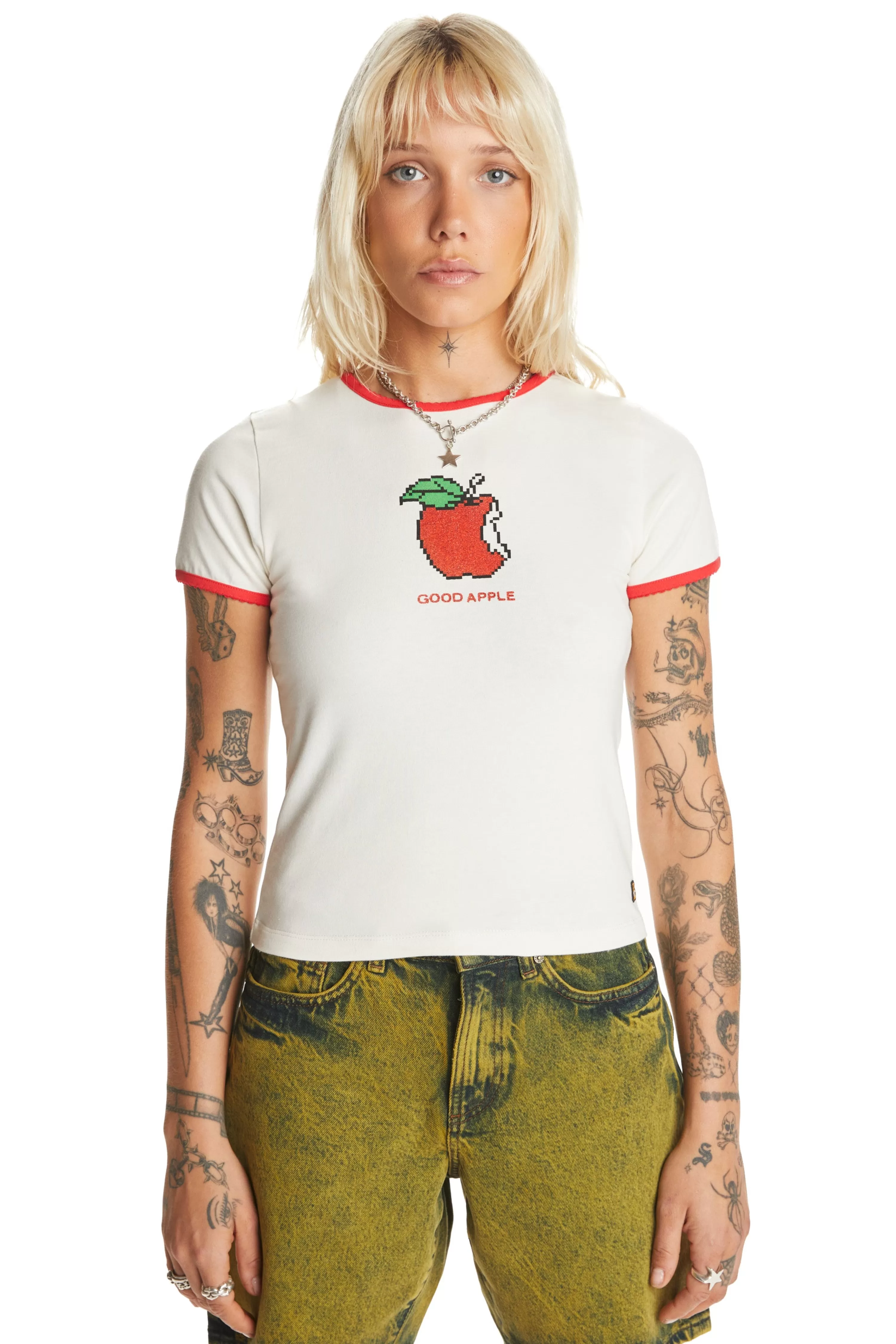 Apple A Day Tee-Teddy Fresh Best Sale