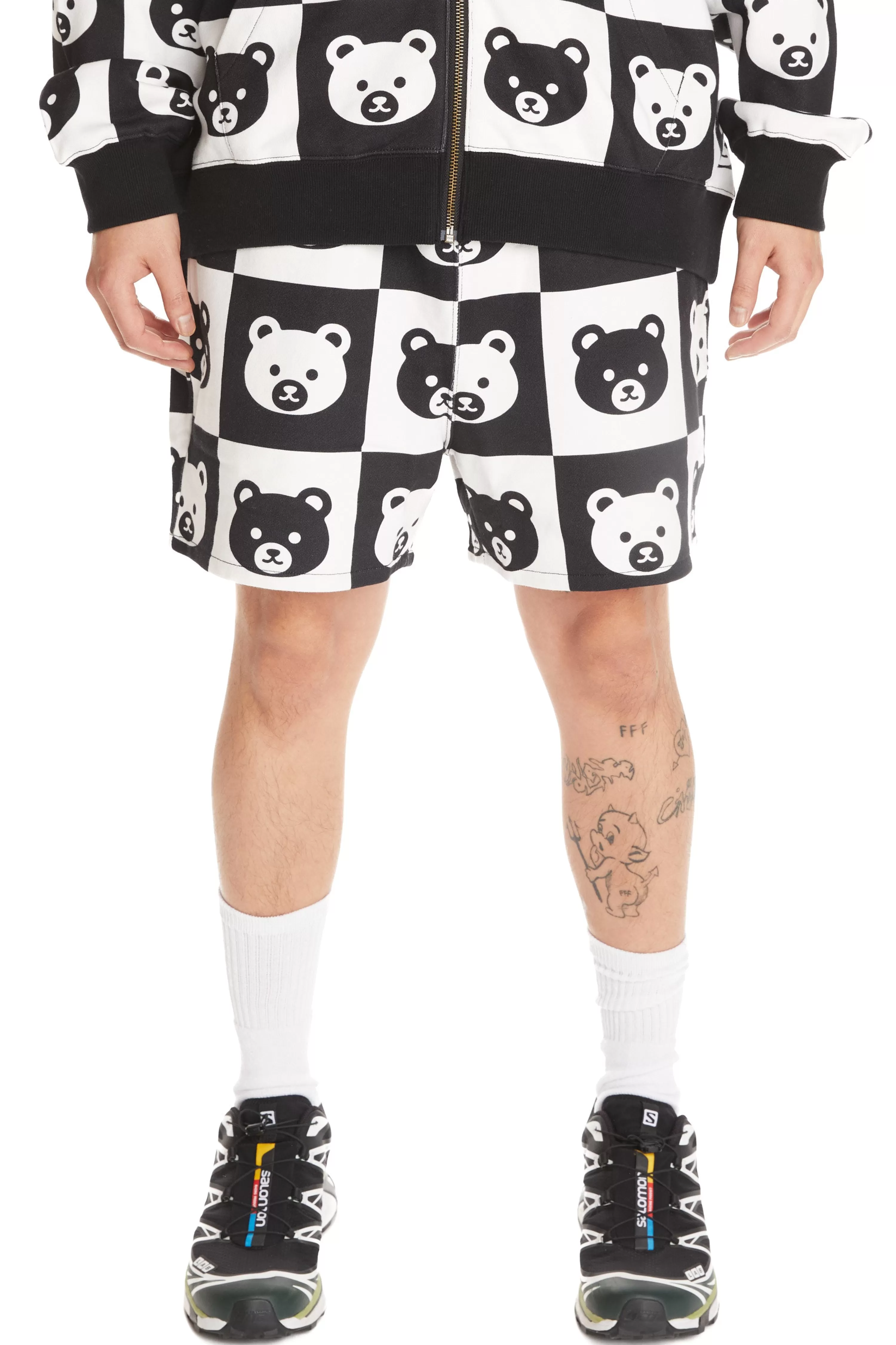 Bear Check Shorts-Teddy Fresh Sale