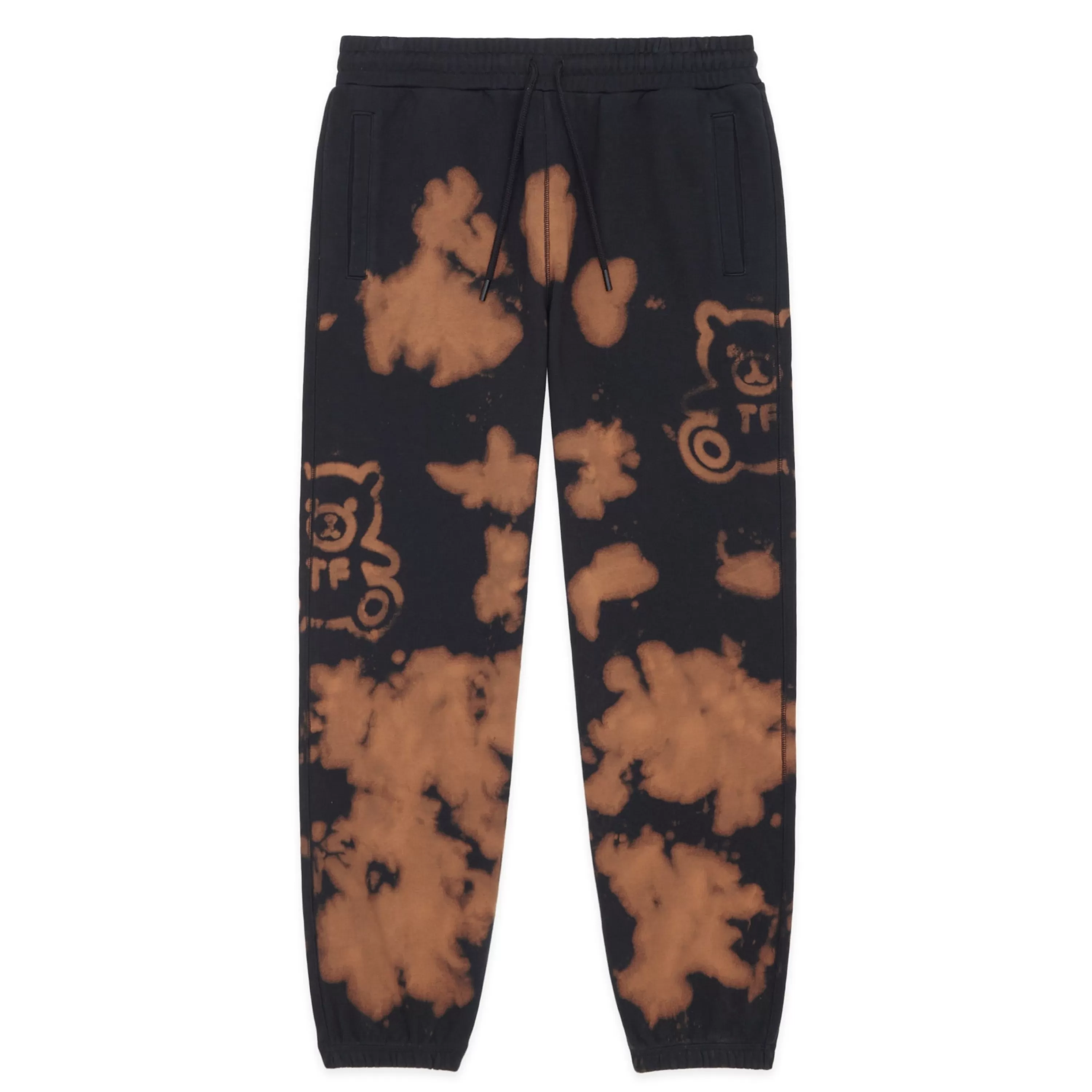 Bleach Graphic Sweatpants-Teddy Fresh Cheap