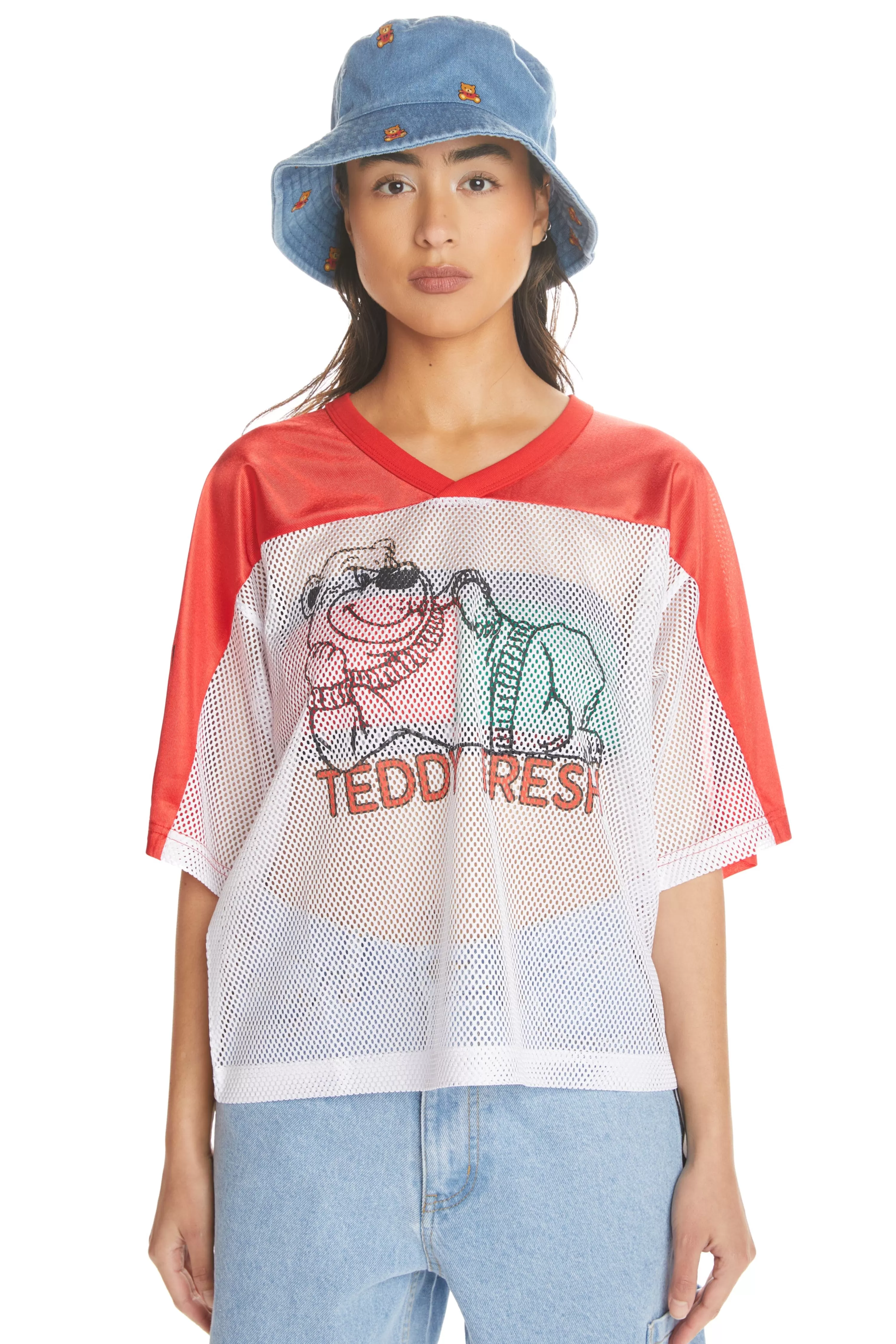 Boxy Bear Hockey Jersey-Teddy Fresh Online