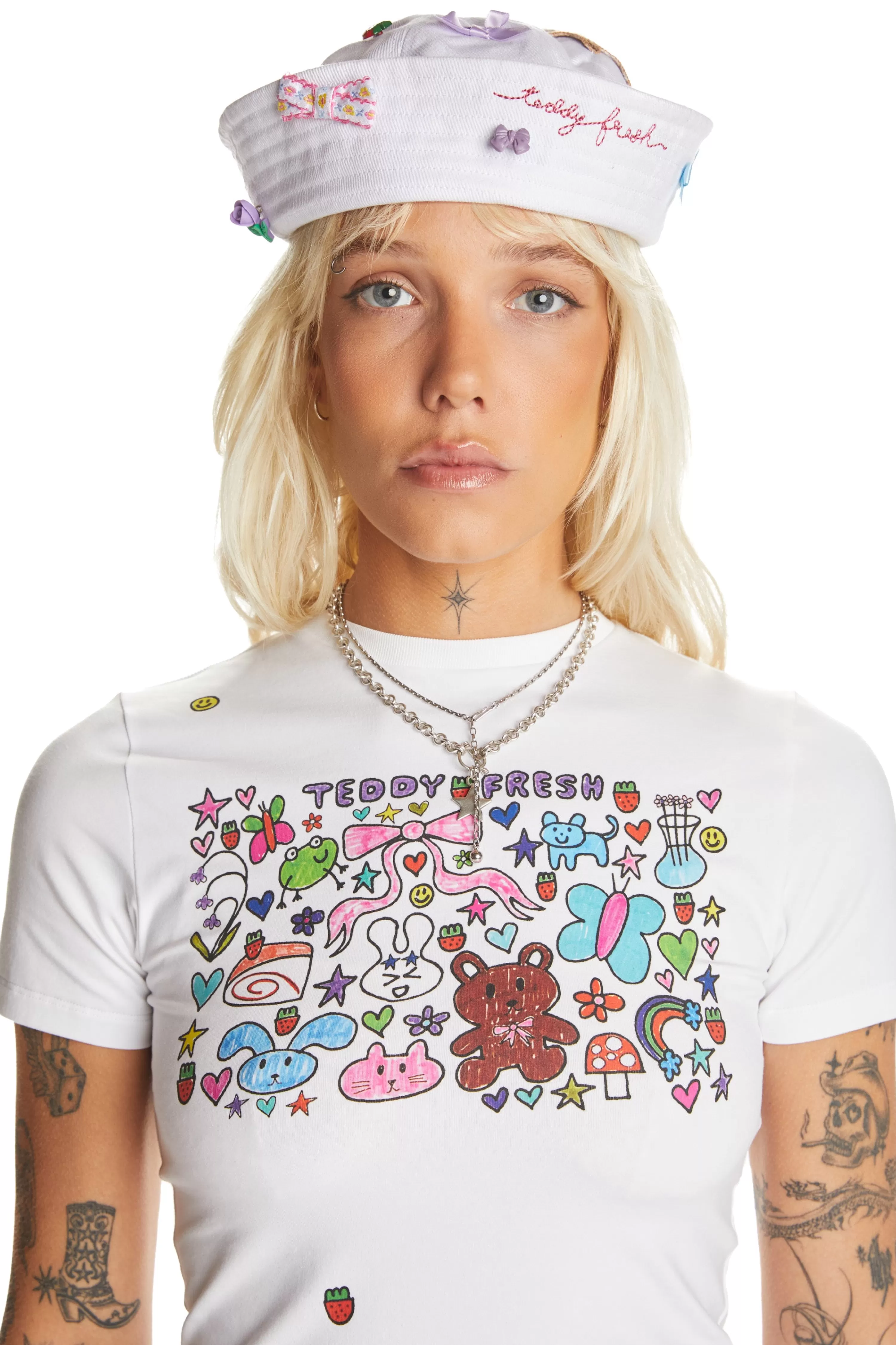 Charms Sailor Hat-Teddy Fresh Shop