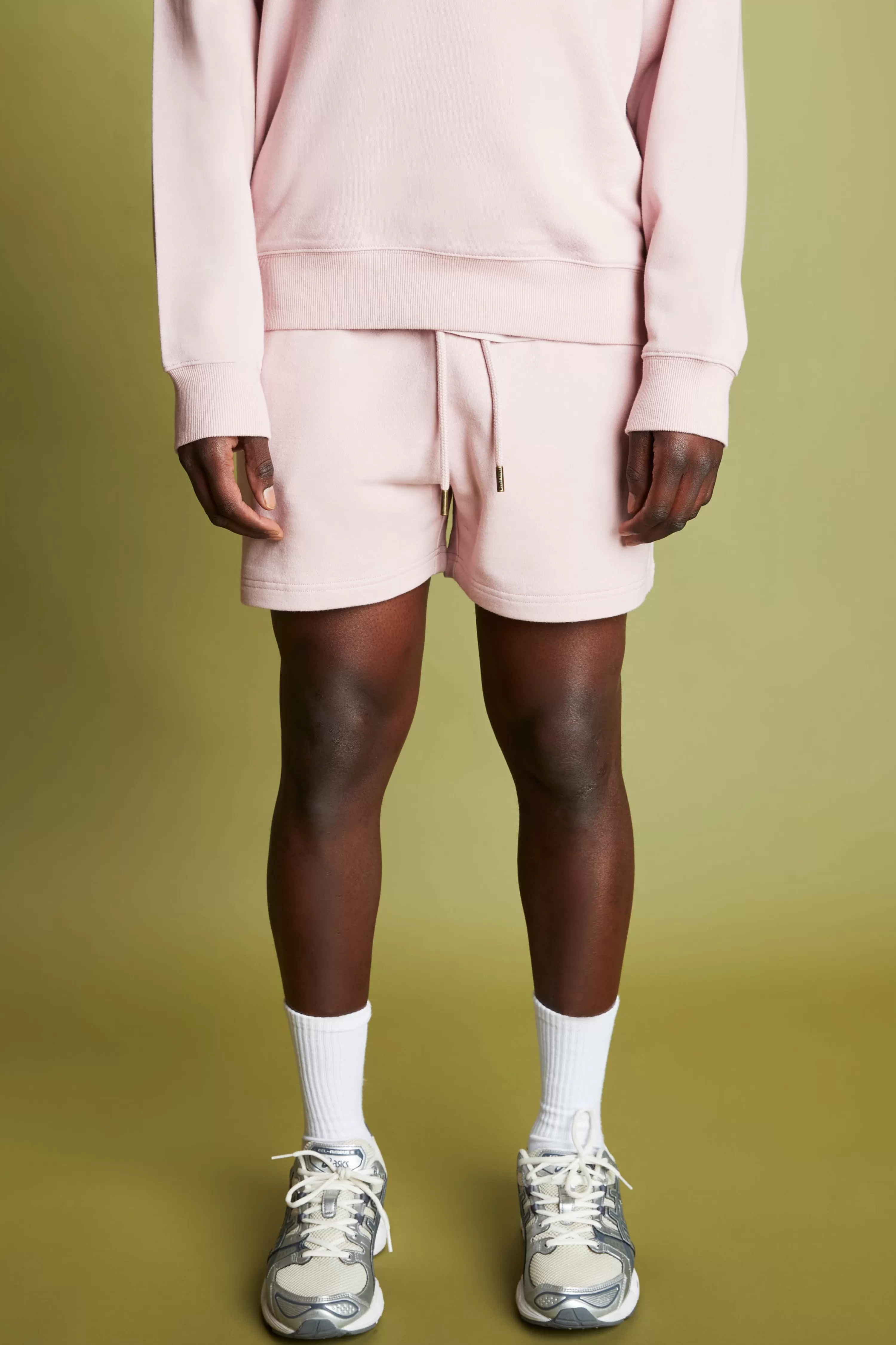 Classic Fleece Mid-Thigh Shorts 4-Teddy Fresh Fashion