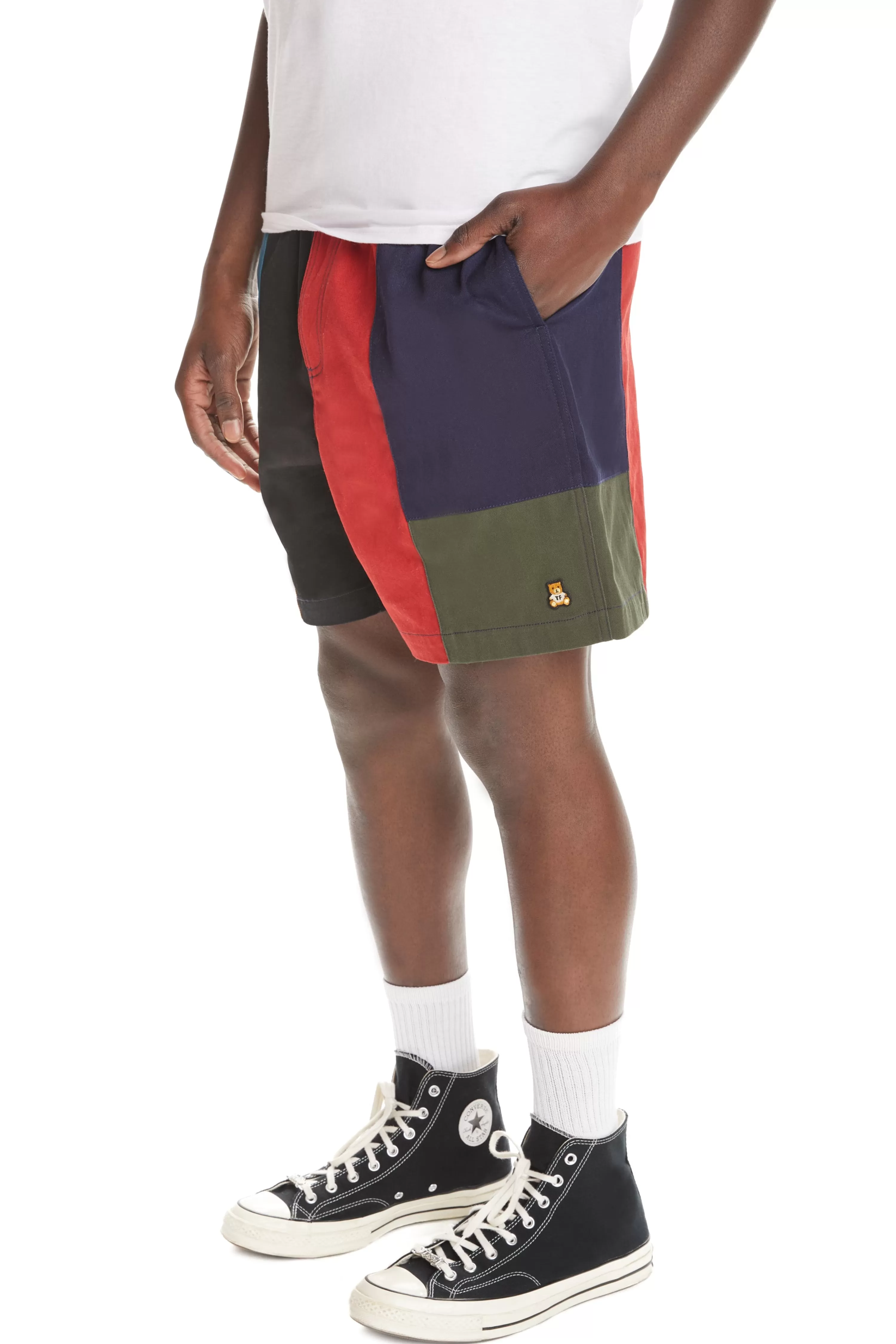 Color Block Sailing Shorts-Teddy Fresh Fashion