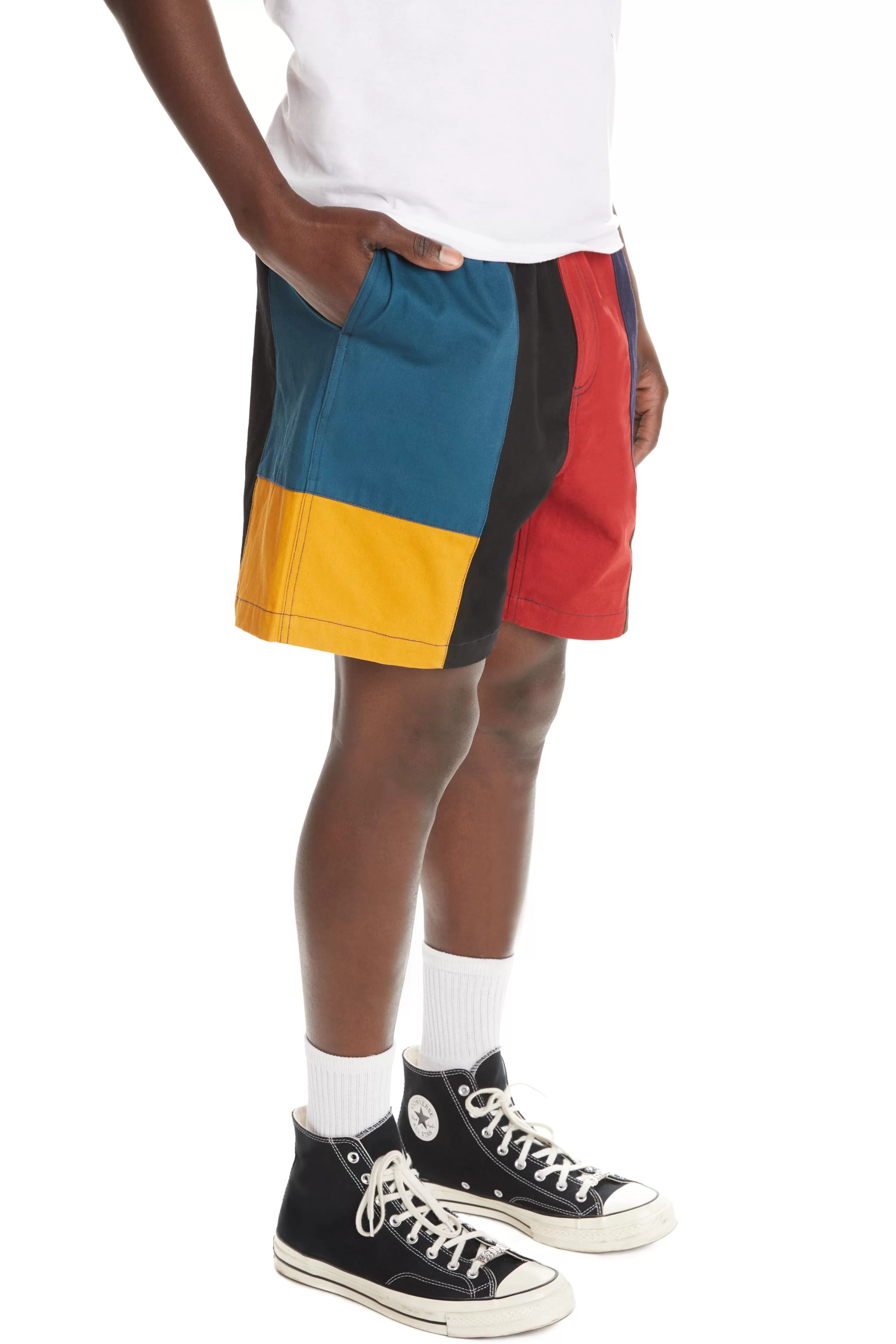 Color Block Sailing Shorts-Teddy Fresh Fashion