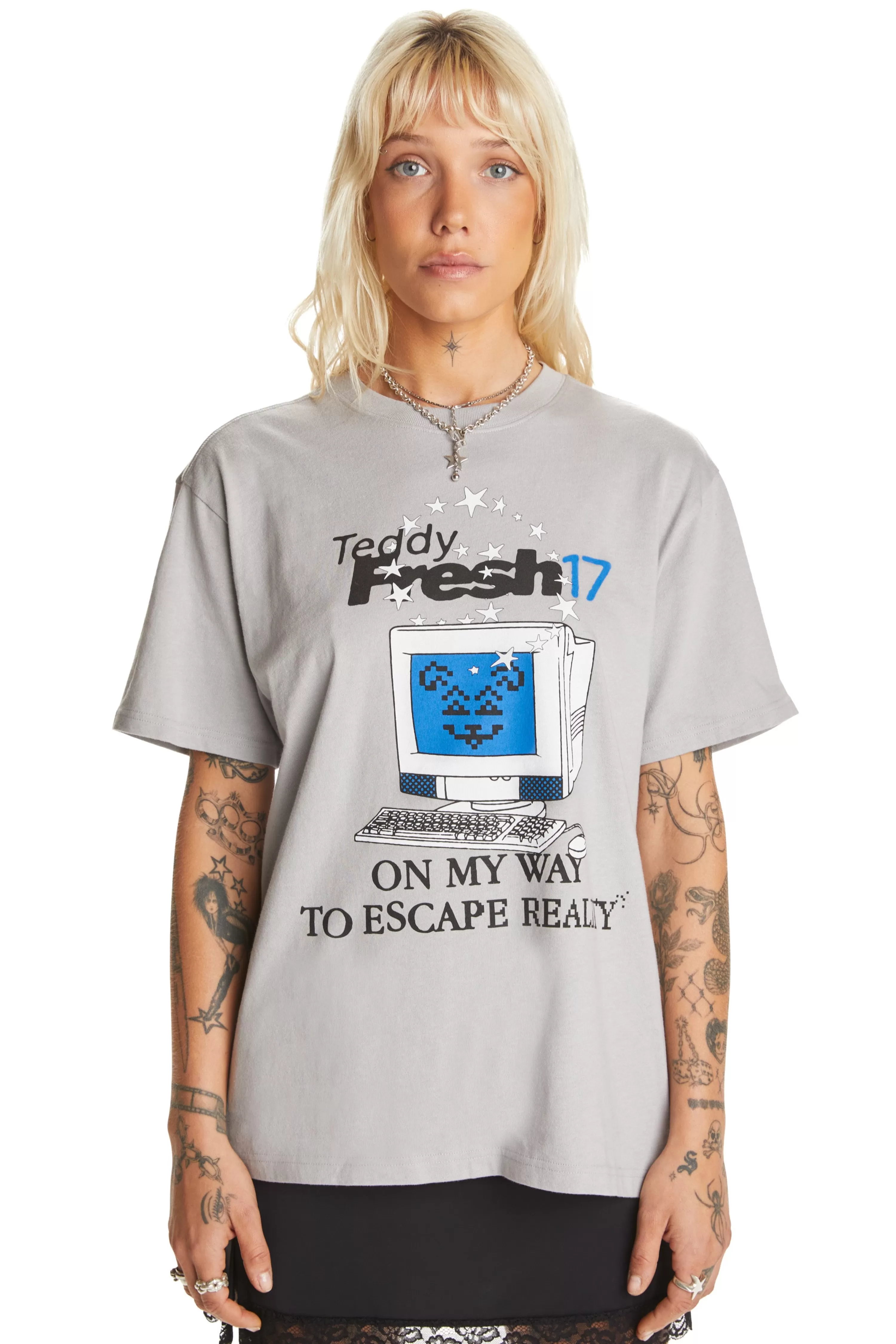 Computer Tee-Teddy Fresh Fashion