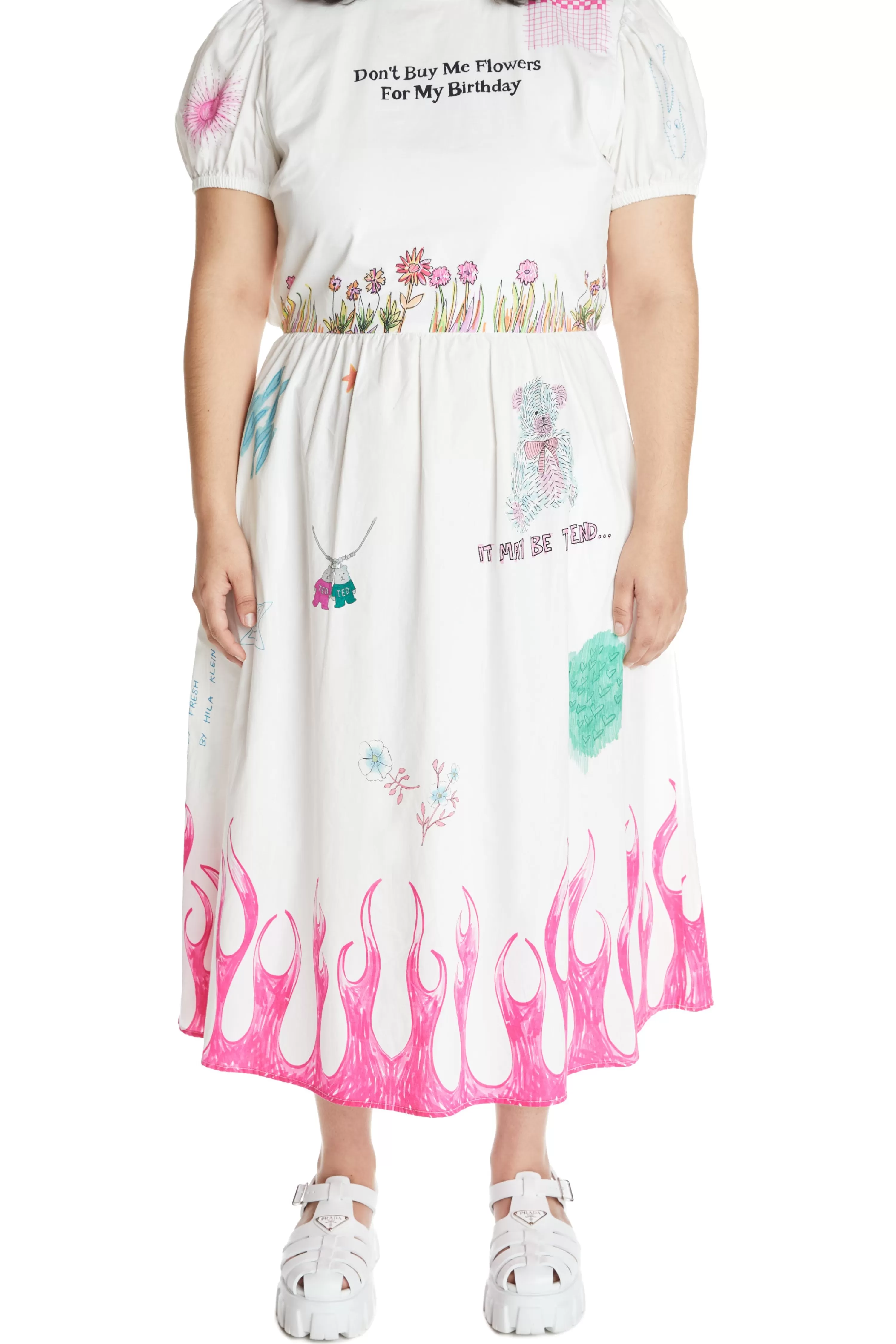 Don't Buy Me Flowers Dress-Teddy Fresh Discount