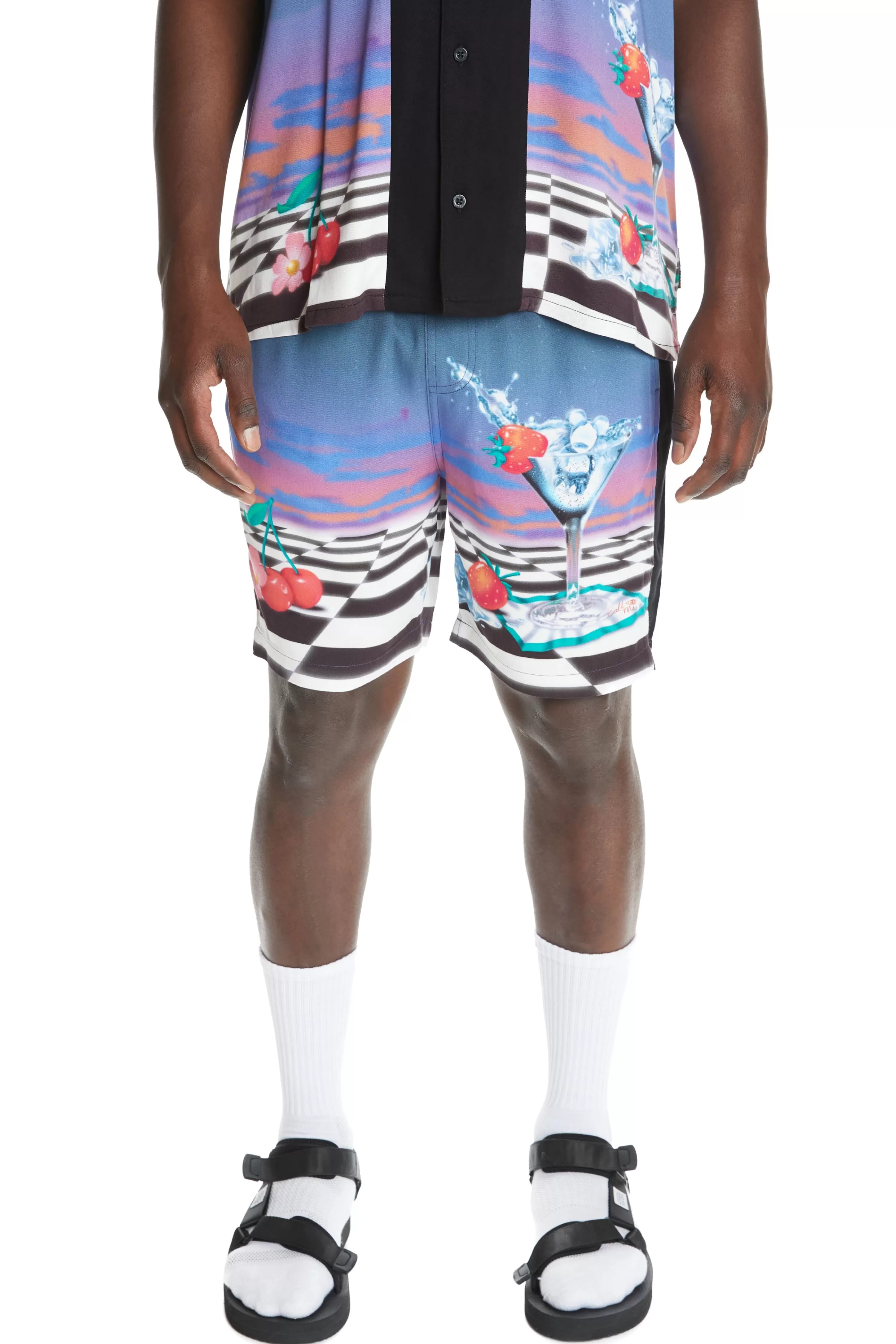 Dreamscape Shorts-Teddy Fresh Online