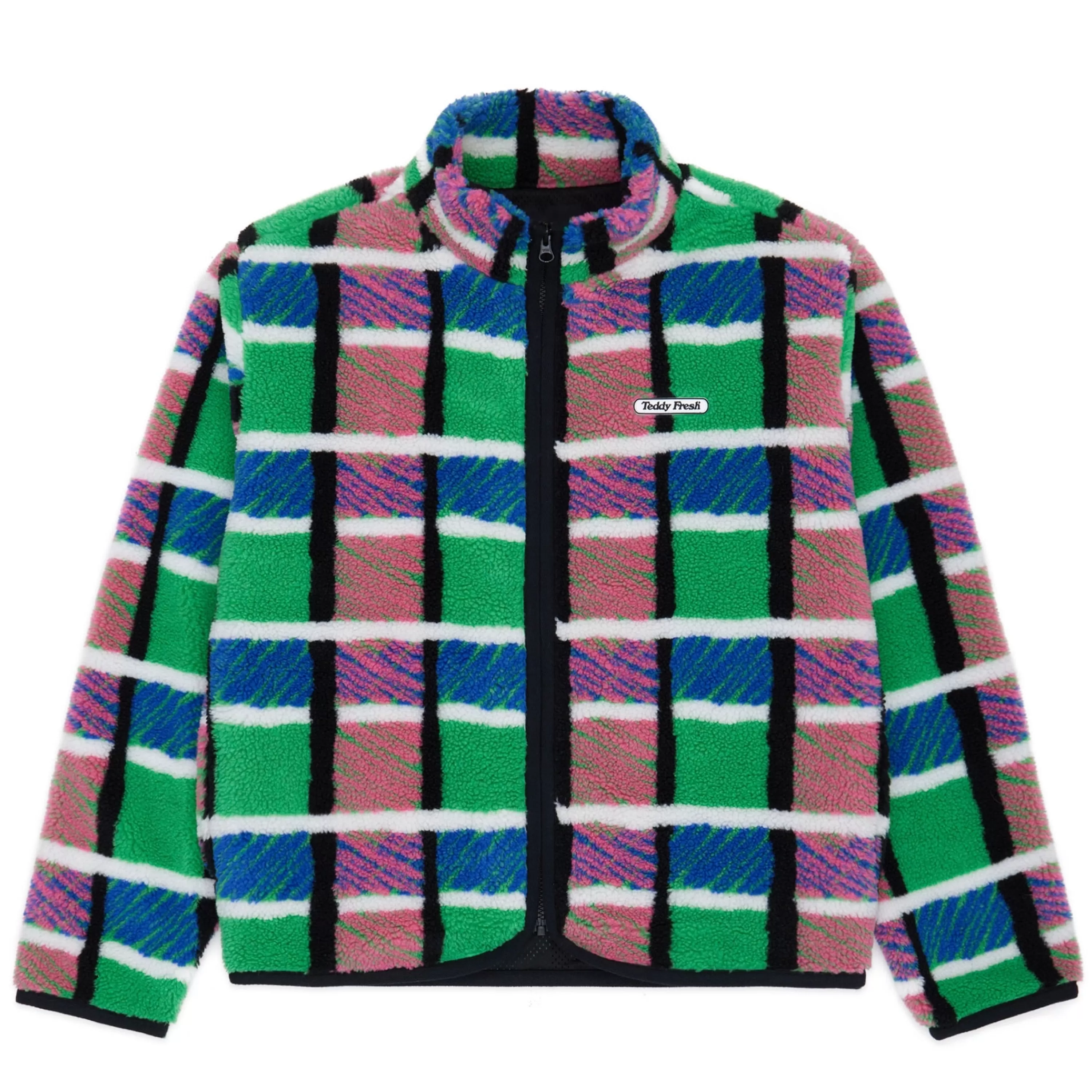 Full Zip Sherpa Jacket-Teddy Fresh Shop