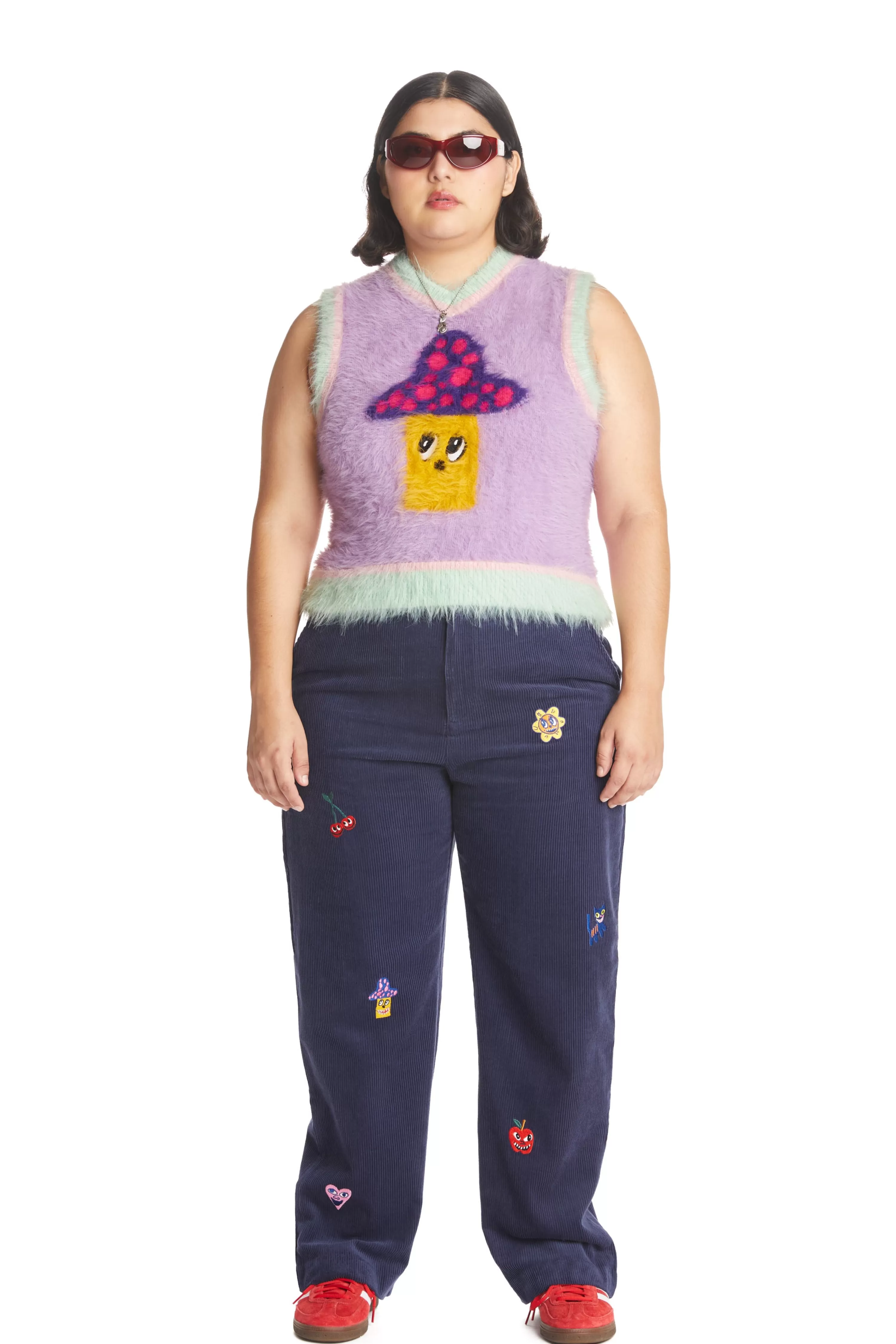 Fuzzy Character Vest-Teddy Fresh Sale