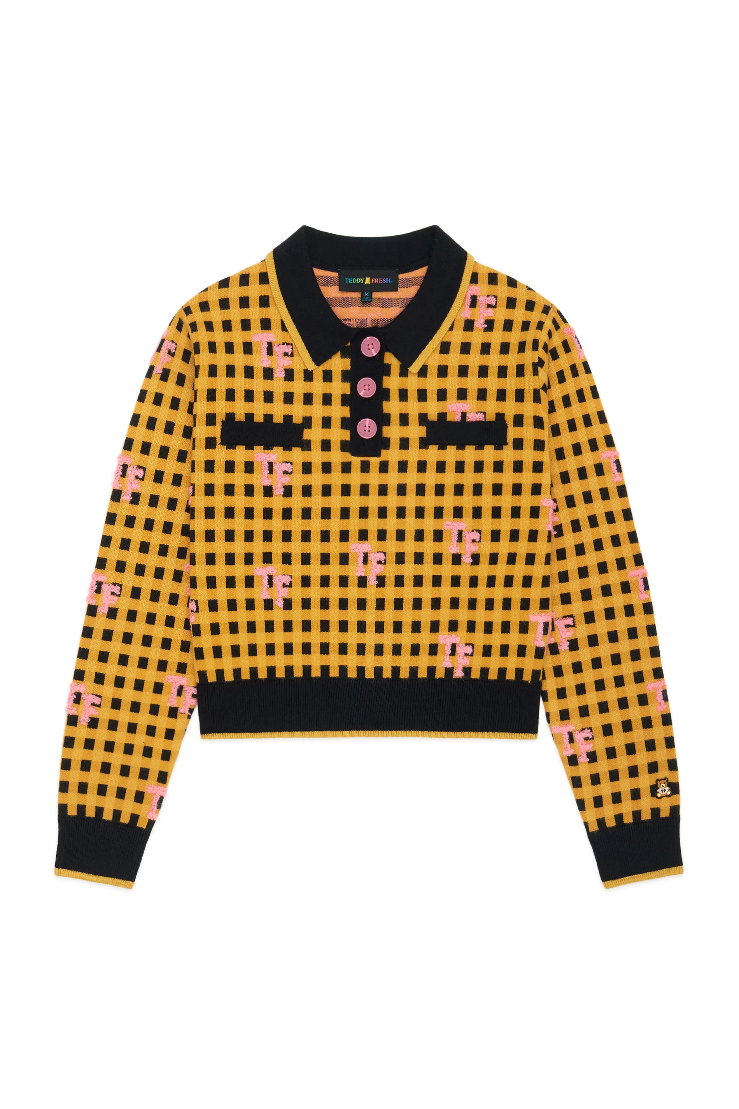 Heritage Button Knit Top-Teddy Fresh Sale