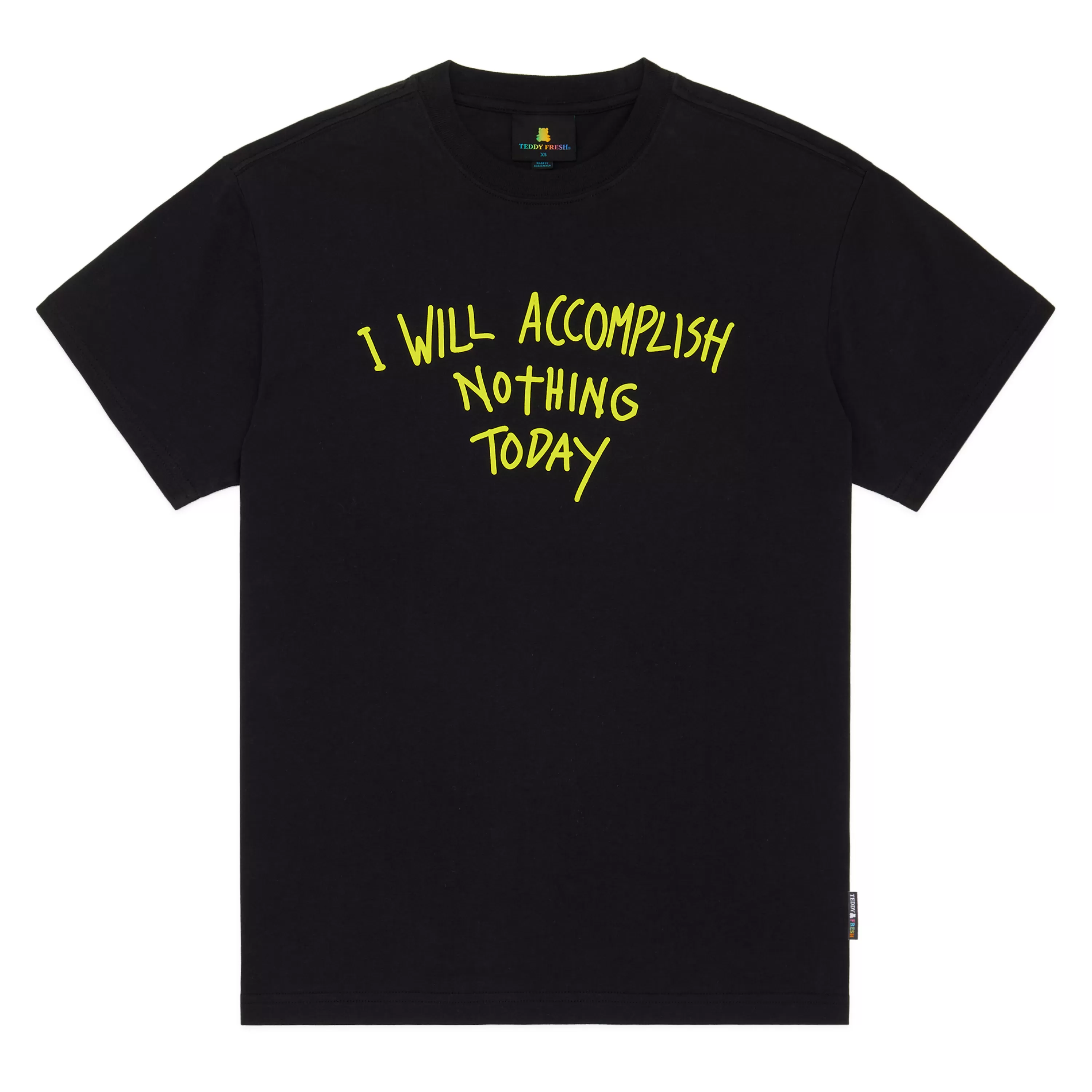 I Will Accomplish Nothing Tee-Teddy Fresh Shop