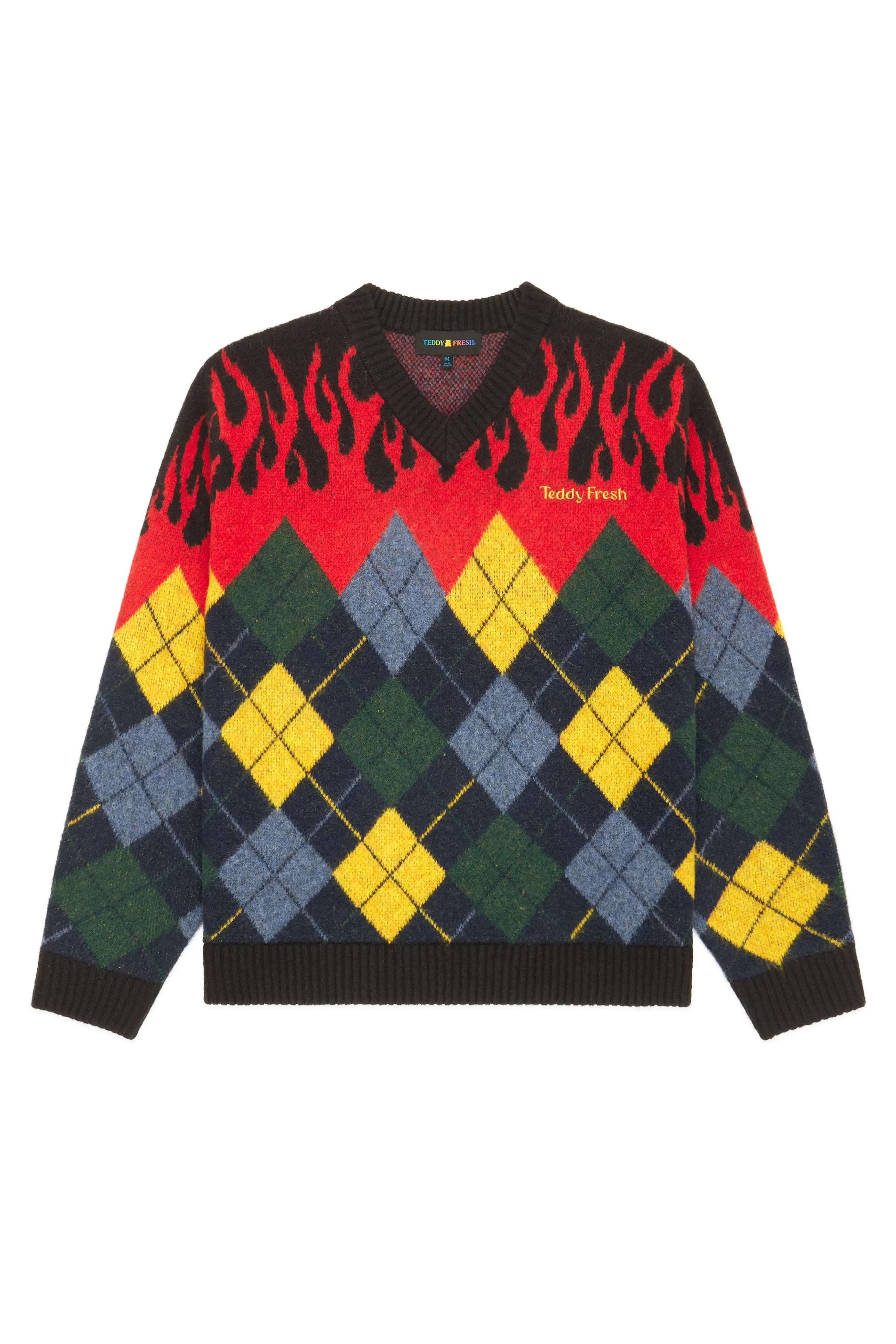 In Flames Sweater-Teddy Fresh Online