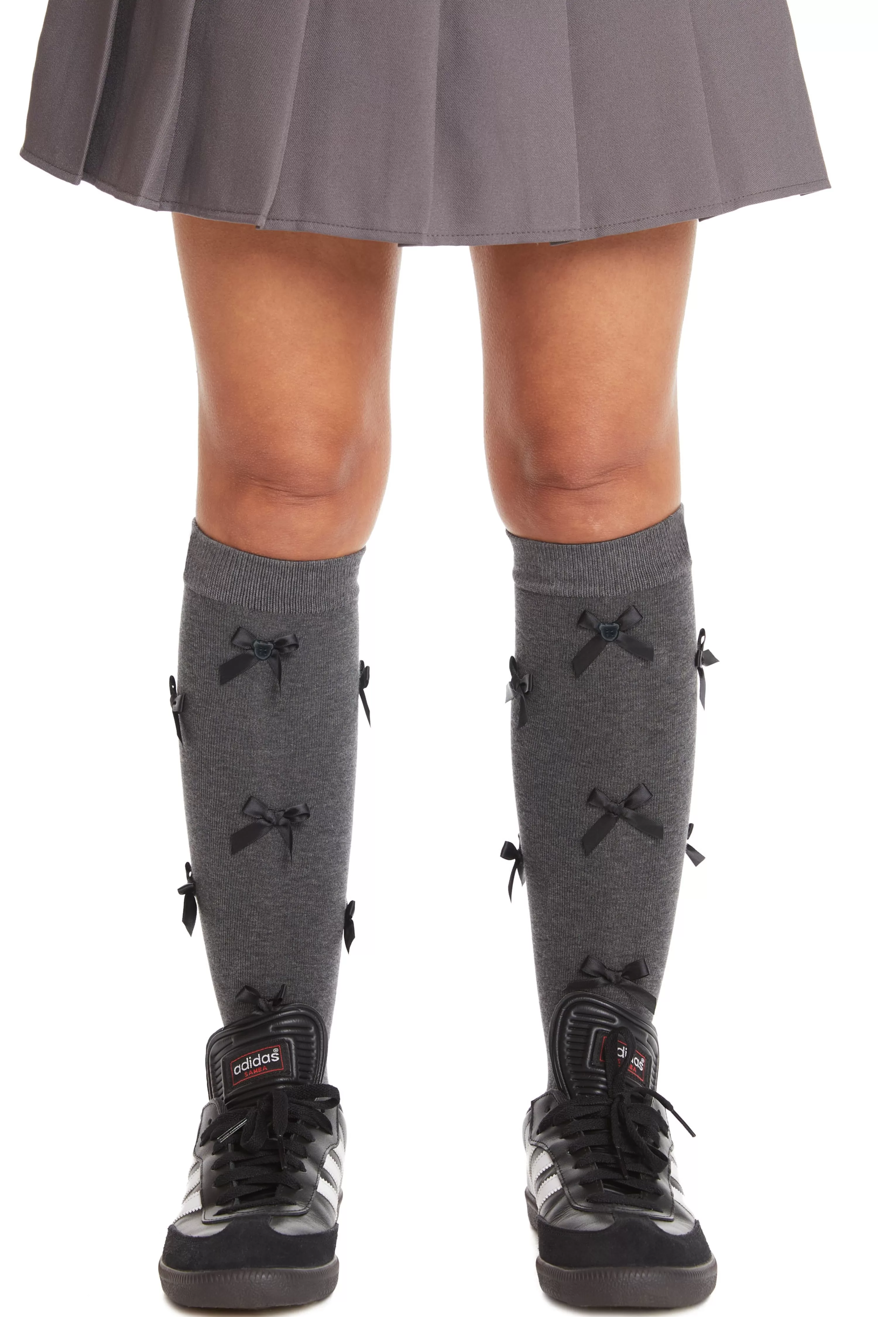 Knee High Bow Socks-Teddy Fresh New