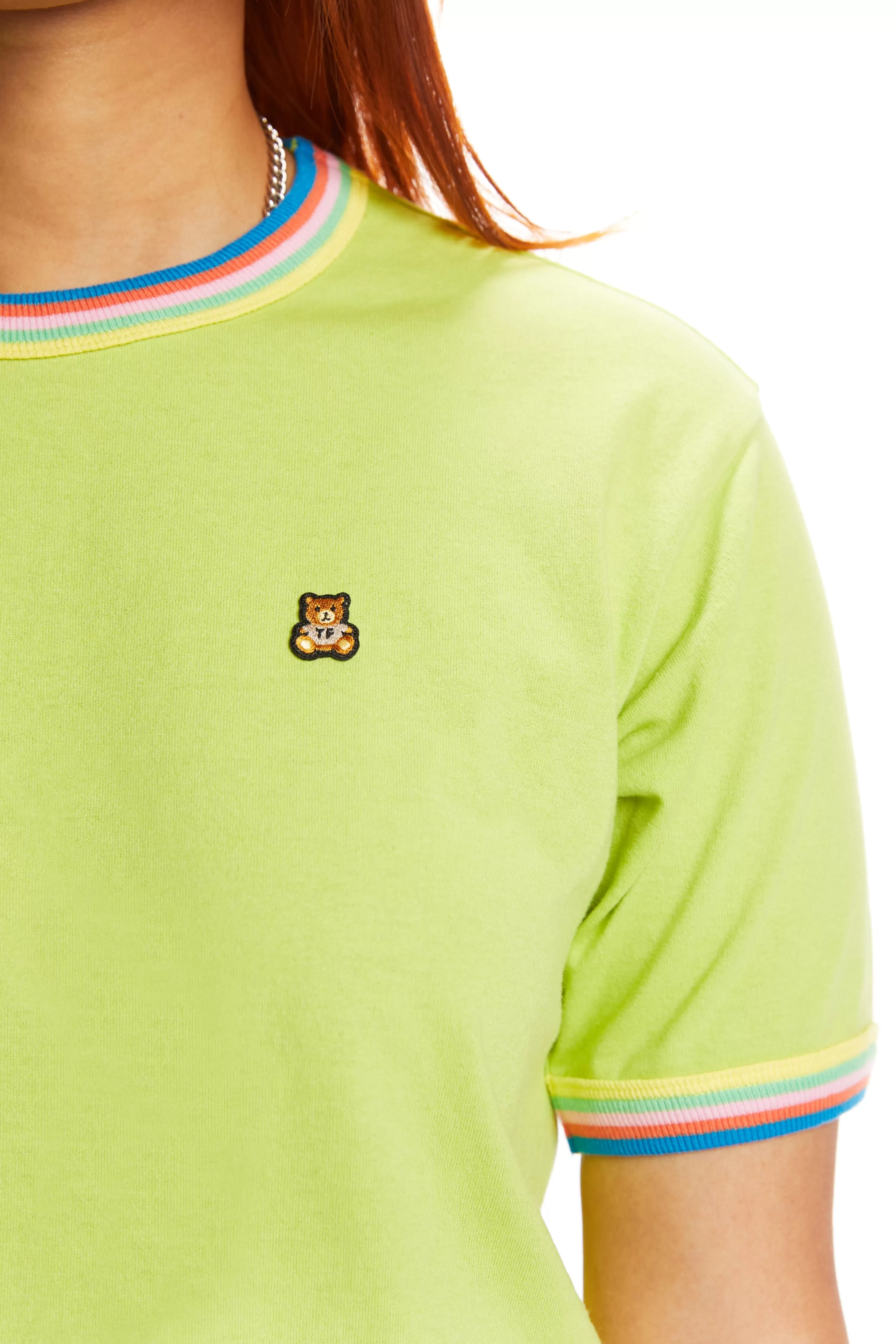 Multi-Colored Ringer Tee-Teddy Fresh Discount