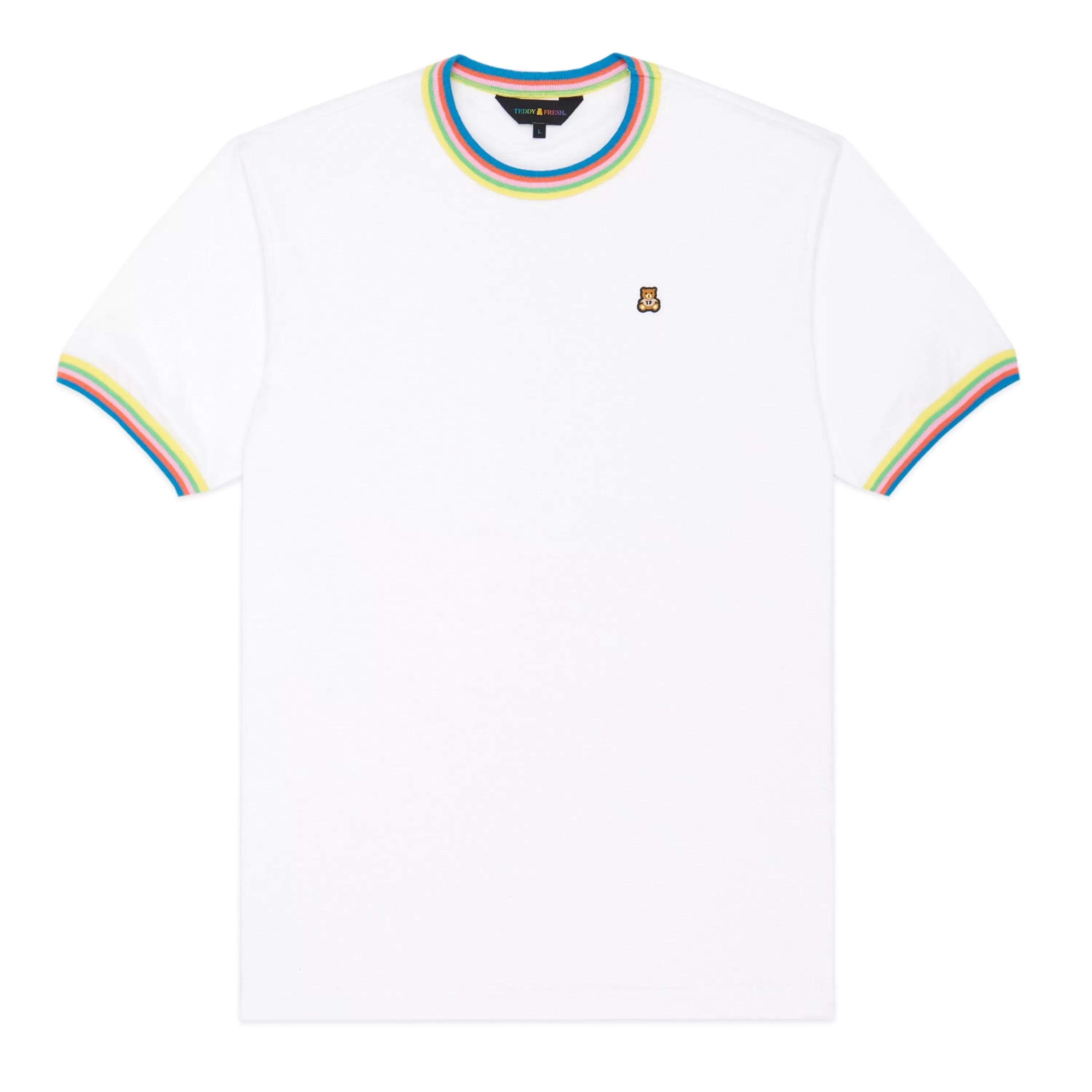 Multi-Colored Ringer Tee-Teddy Fresh Discount