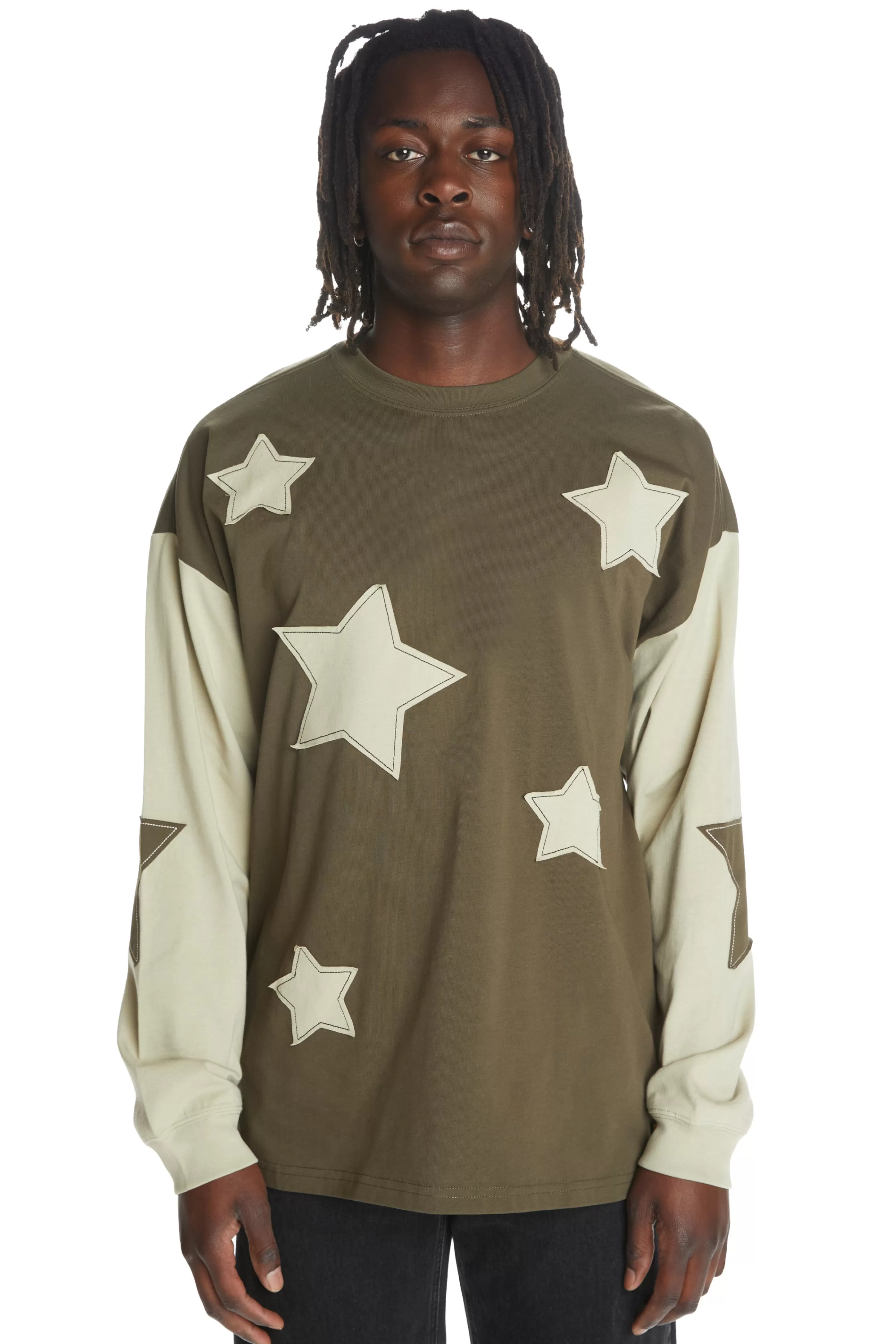 Patched Star Tee-Teddy Fresh Store