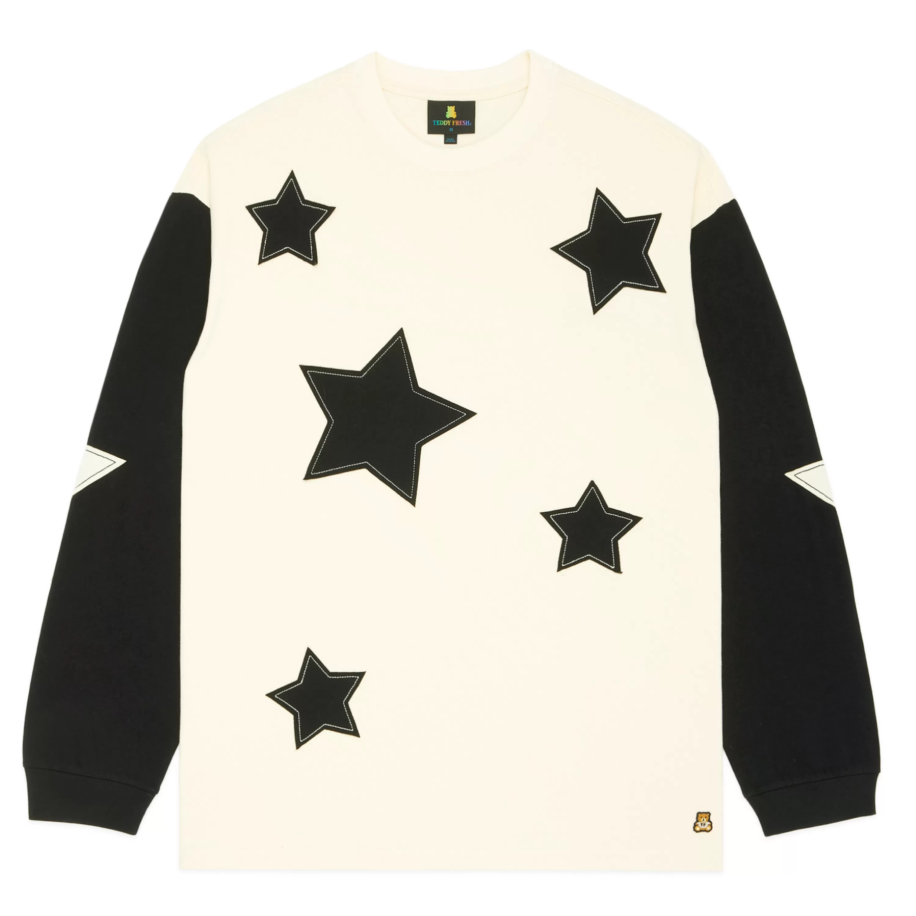 Patched Star Tee-Teddy Fresh Store