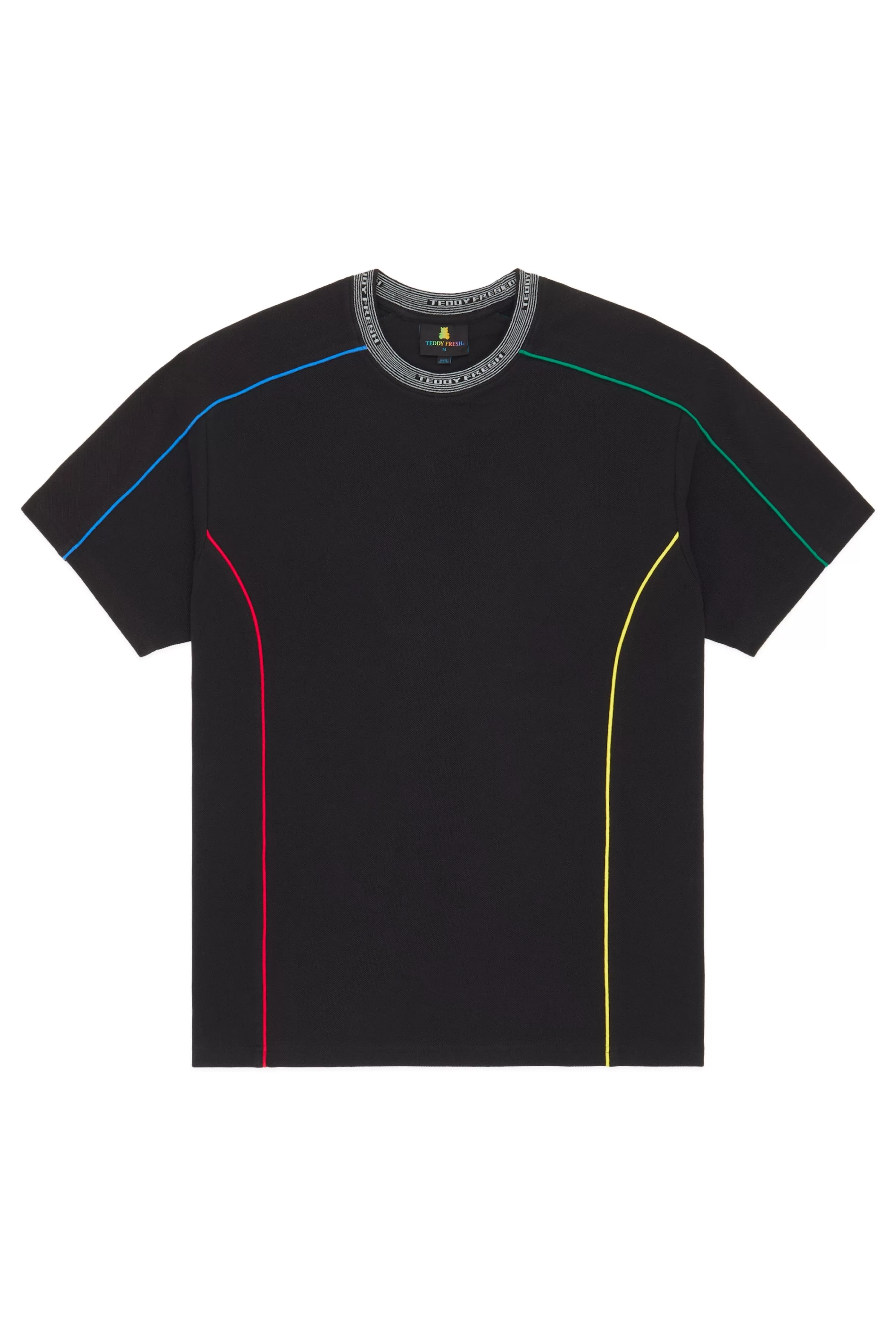 Pique Piping Tee-Teddy Fresh Best