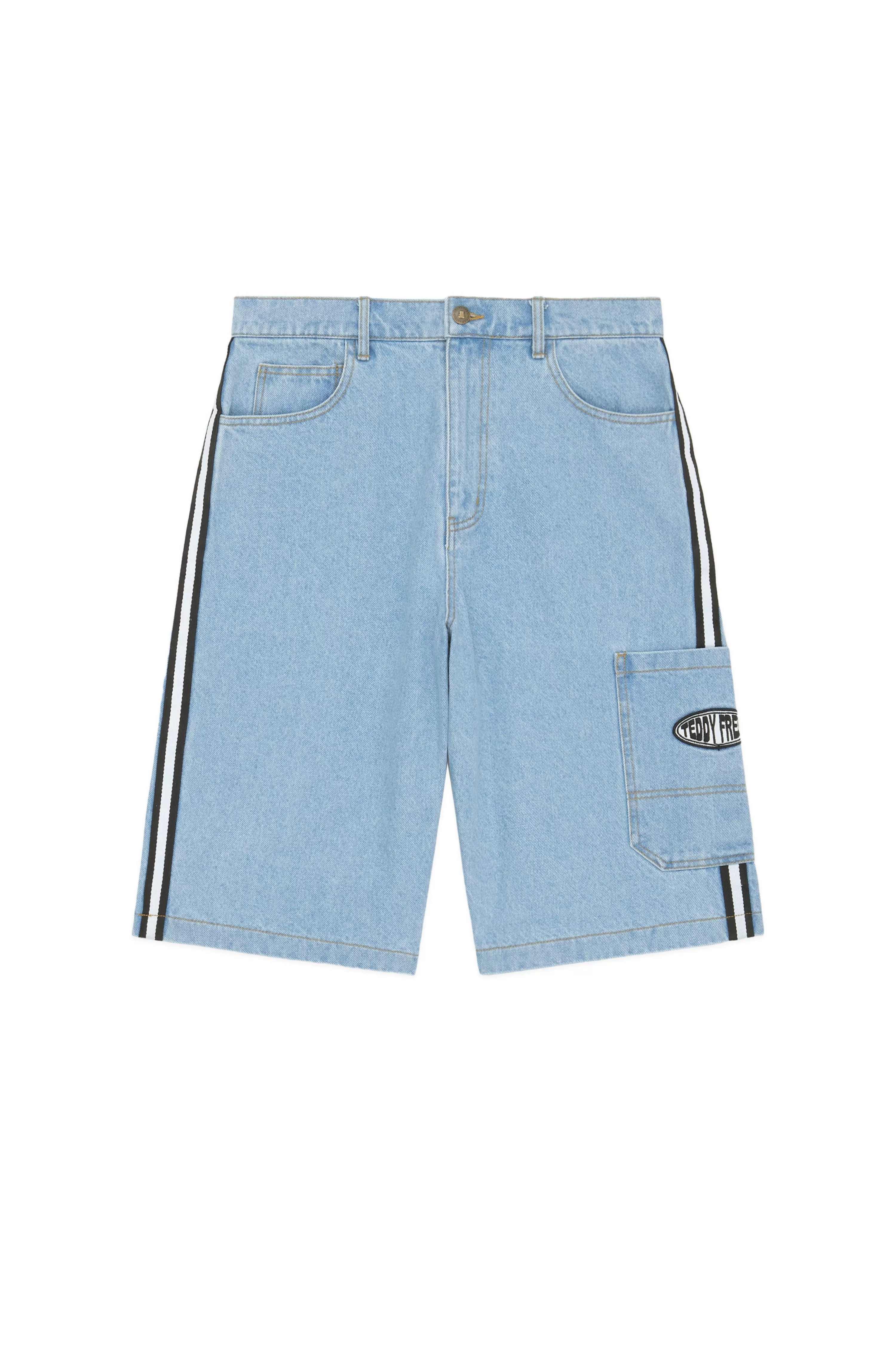 90s Baggy Denim Shorts-Teddy Fresh Clearance