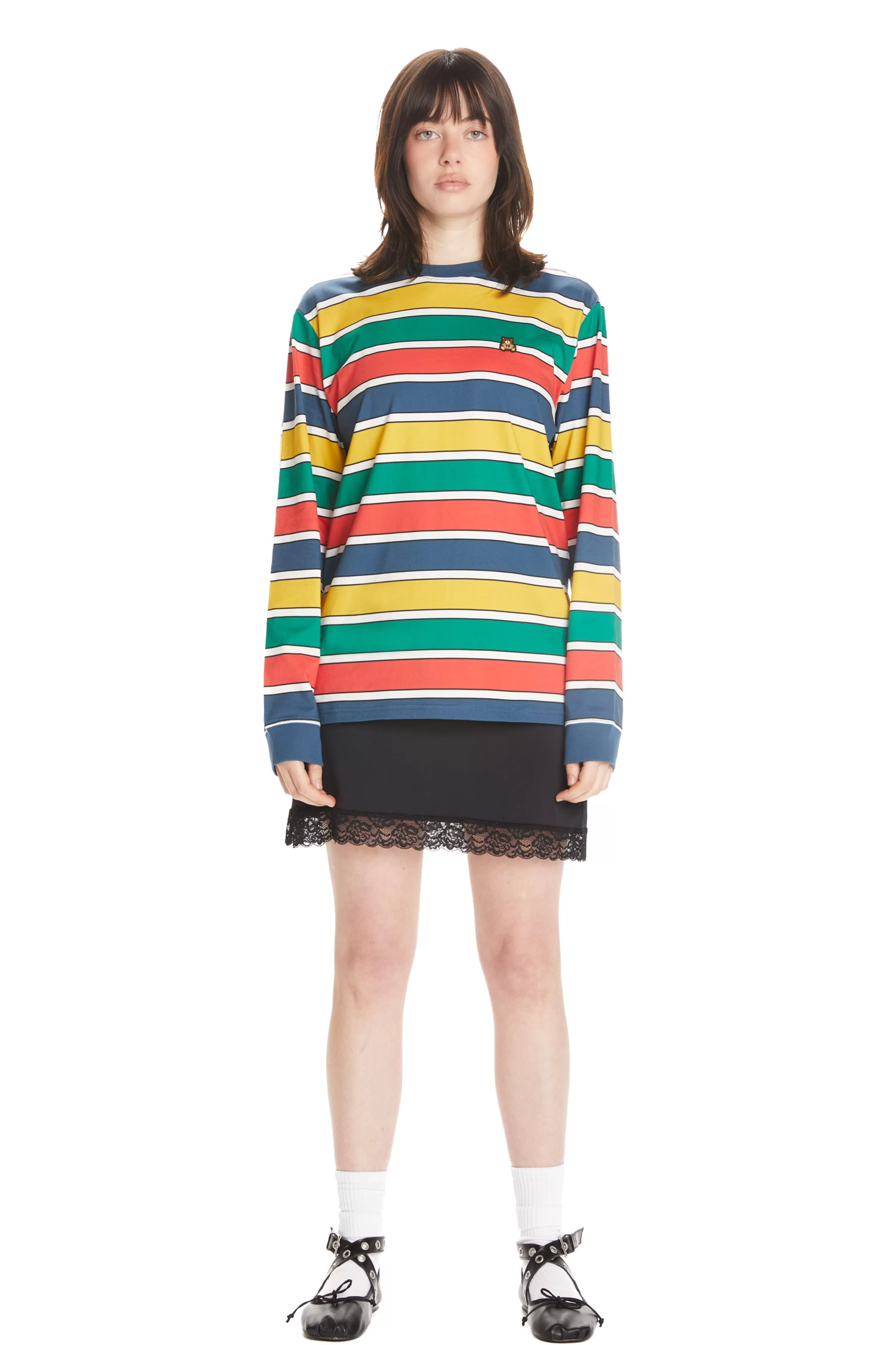 90s Stripe Tee-Teddy Fresh Online