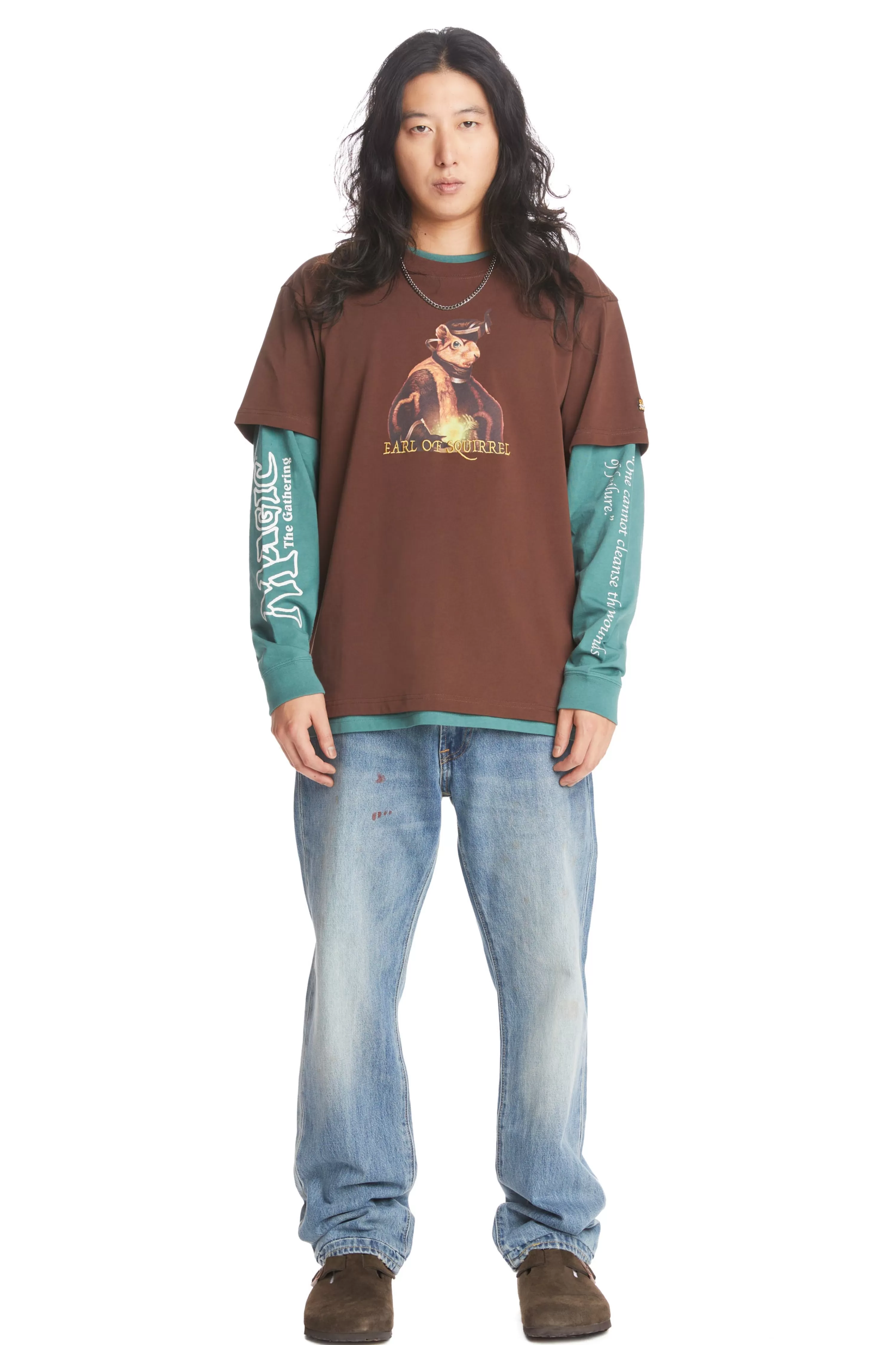 TF X Magic: The Gathering Earl Of Squirrel Tee-Teddy Fresh Best