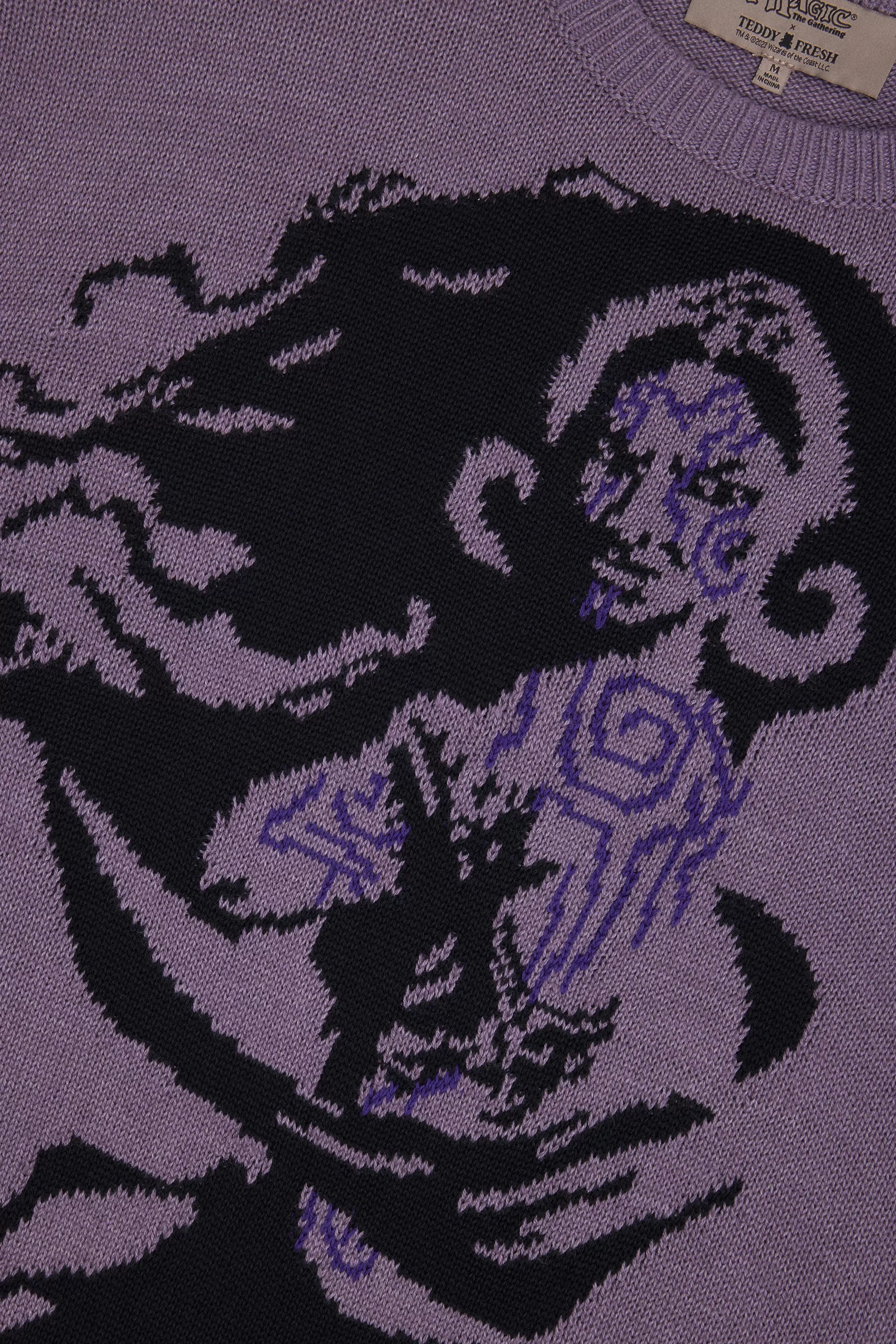 TF X Magic: The Gathering Liliana Of The Dark Realms Sweater-Teddy Fresh New