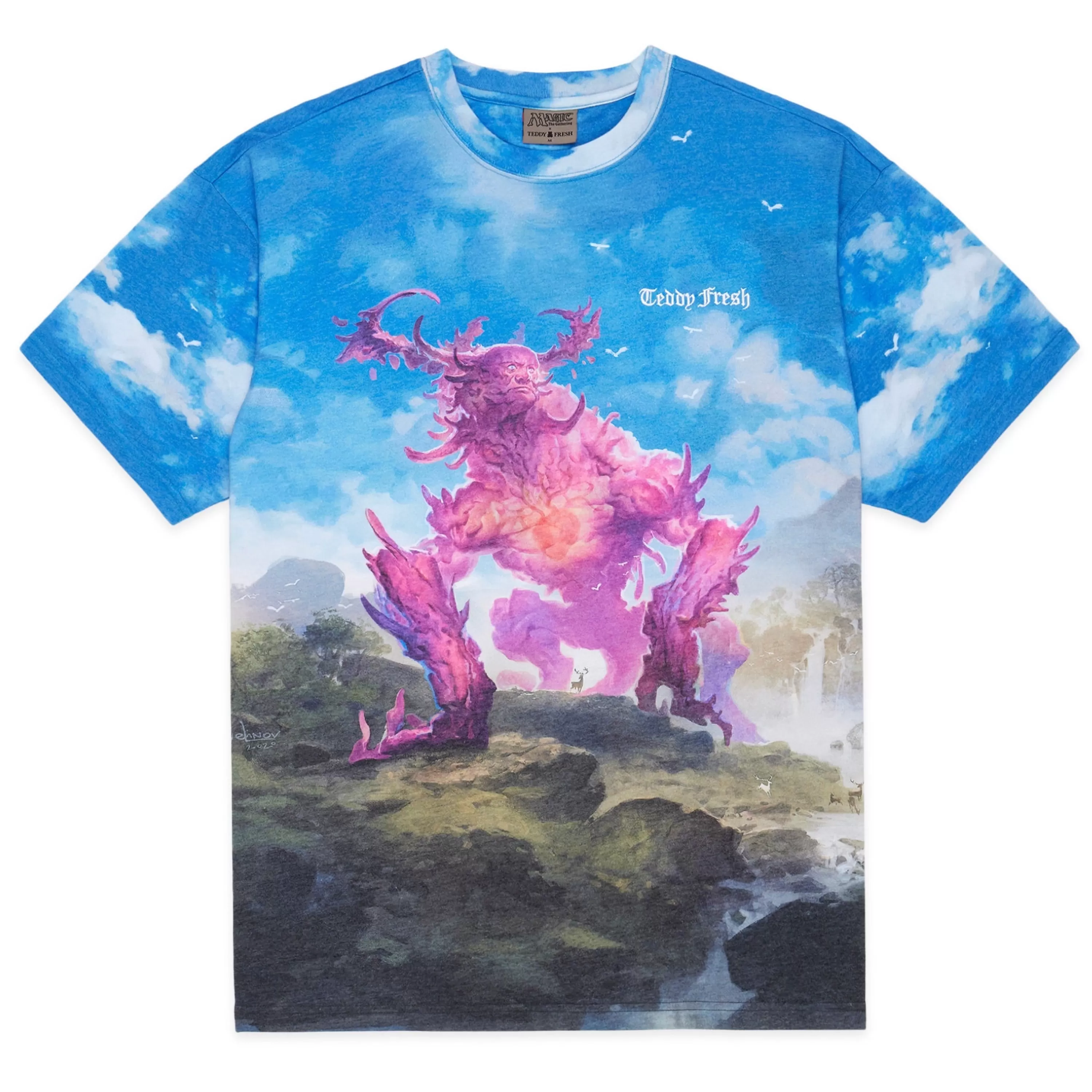 TF X Magic: The Gathering Morophon, The Boundless Tee-Teddy Fresh New