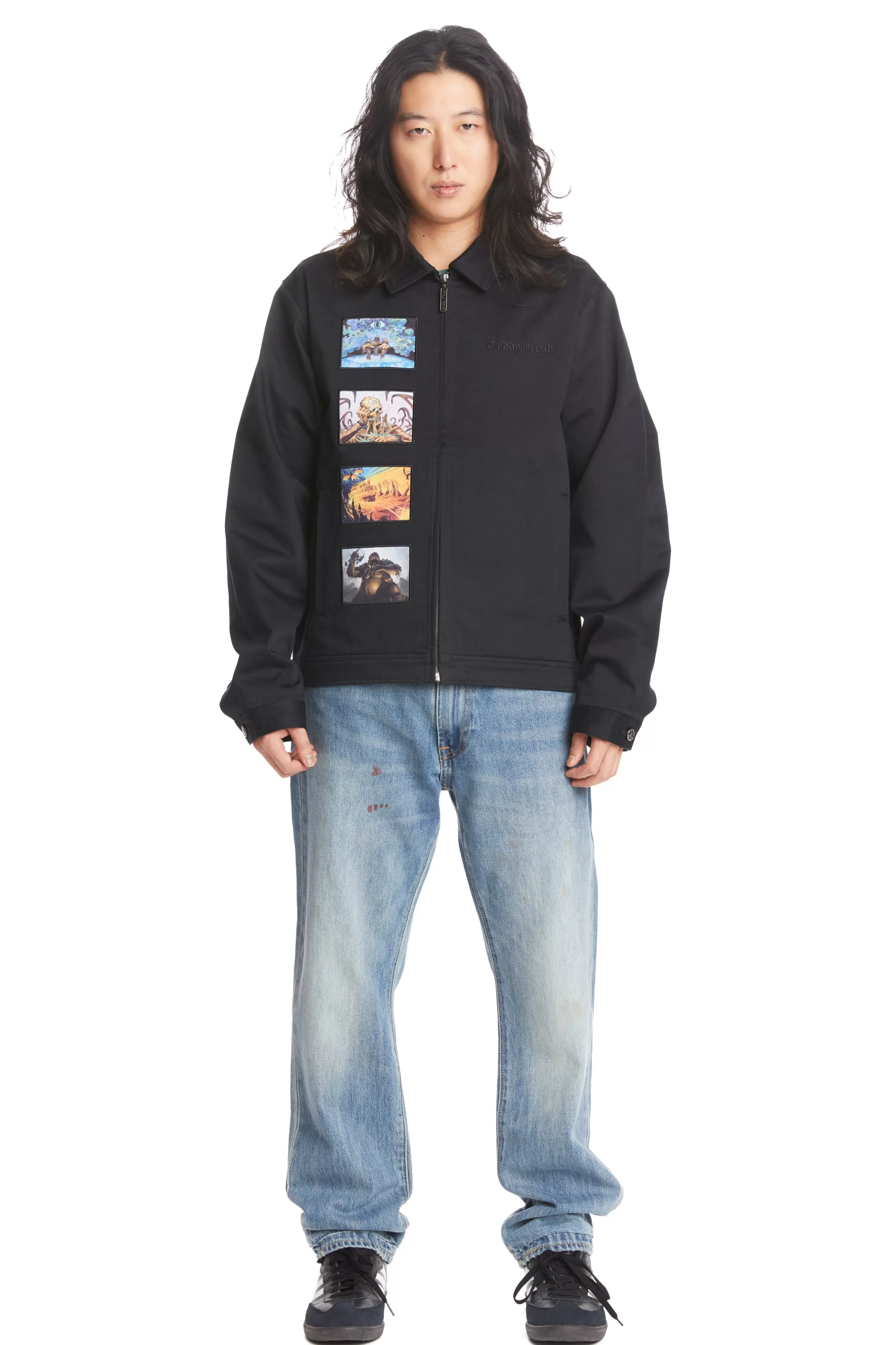 TF X Magic: The Gathering Patches Jacket-Teddy Fresh Cheap