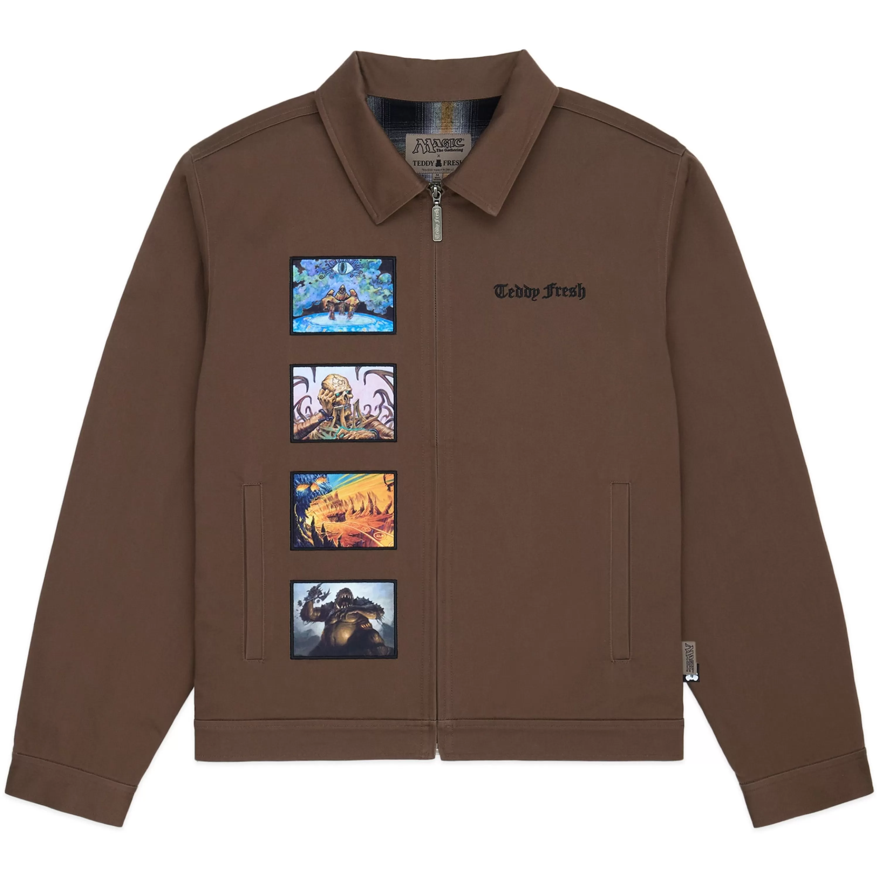 TF X Magic: The Gathering Patches Jacket-Teddy Fresh Cheap