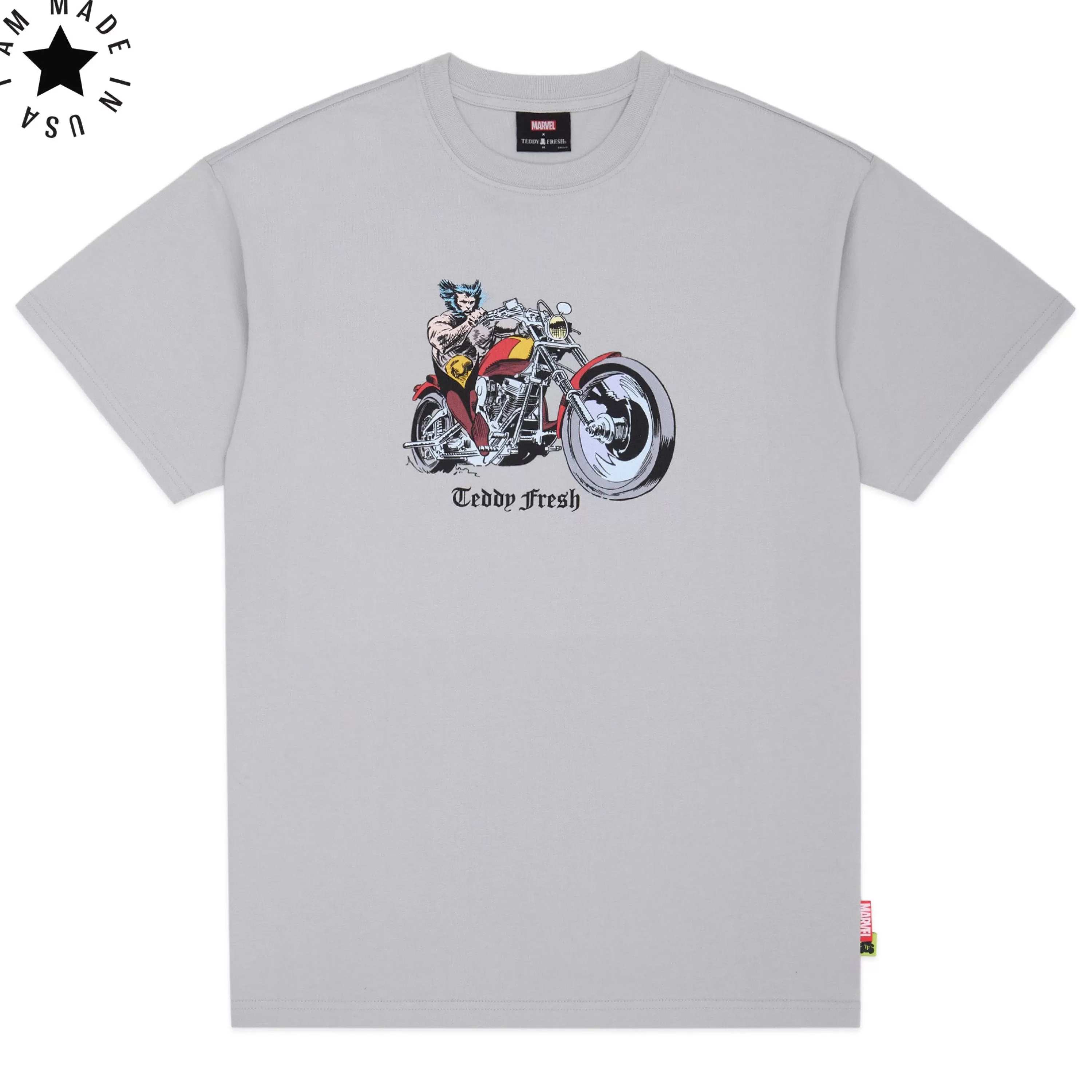 TF X Marvel Wolverine Tee-Teddy Fresh New