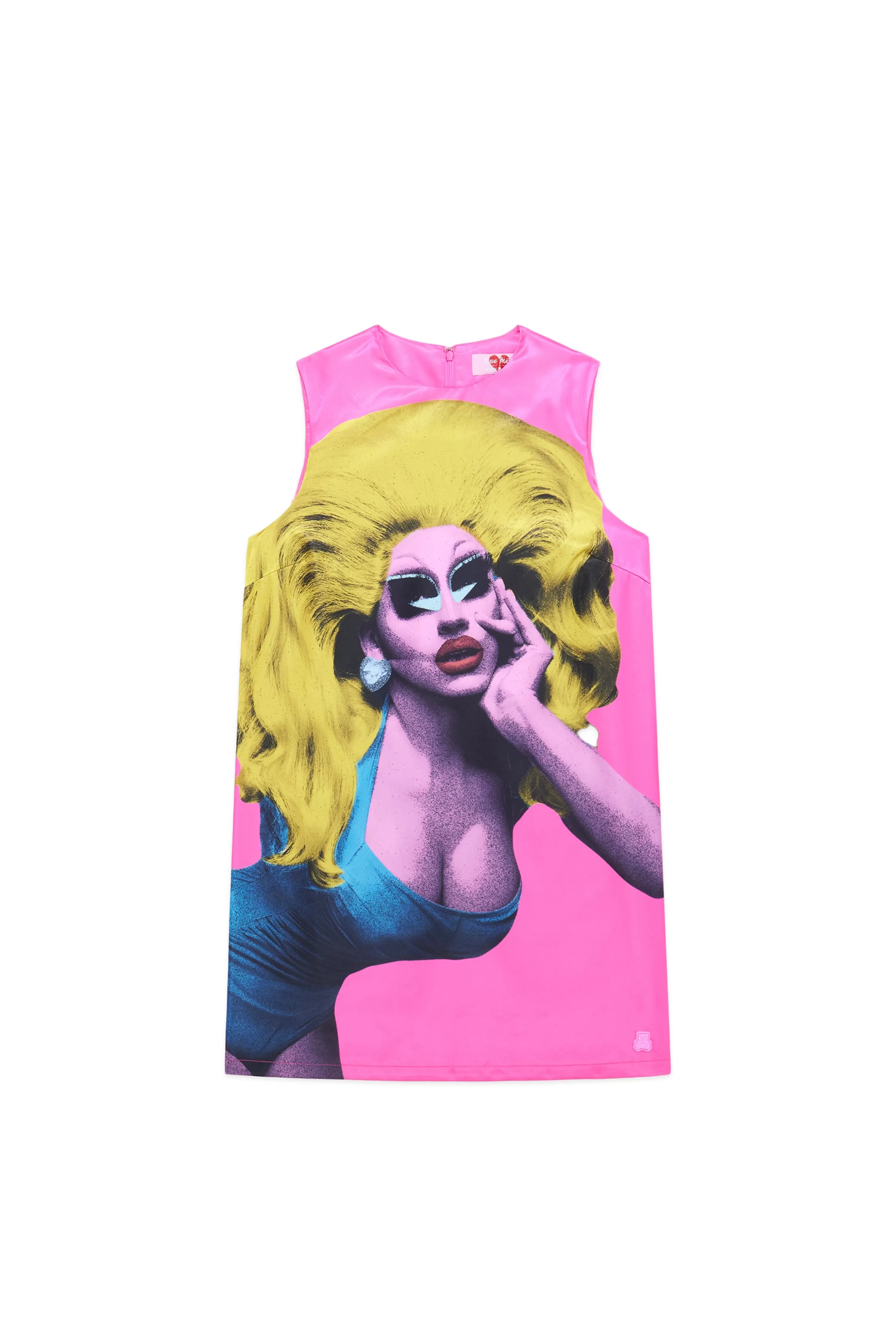 TF X Trixie Portrait Satin A-Line Dress-Teddy Fresh Cheap