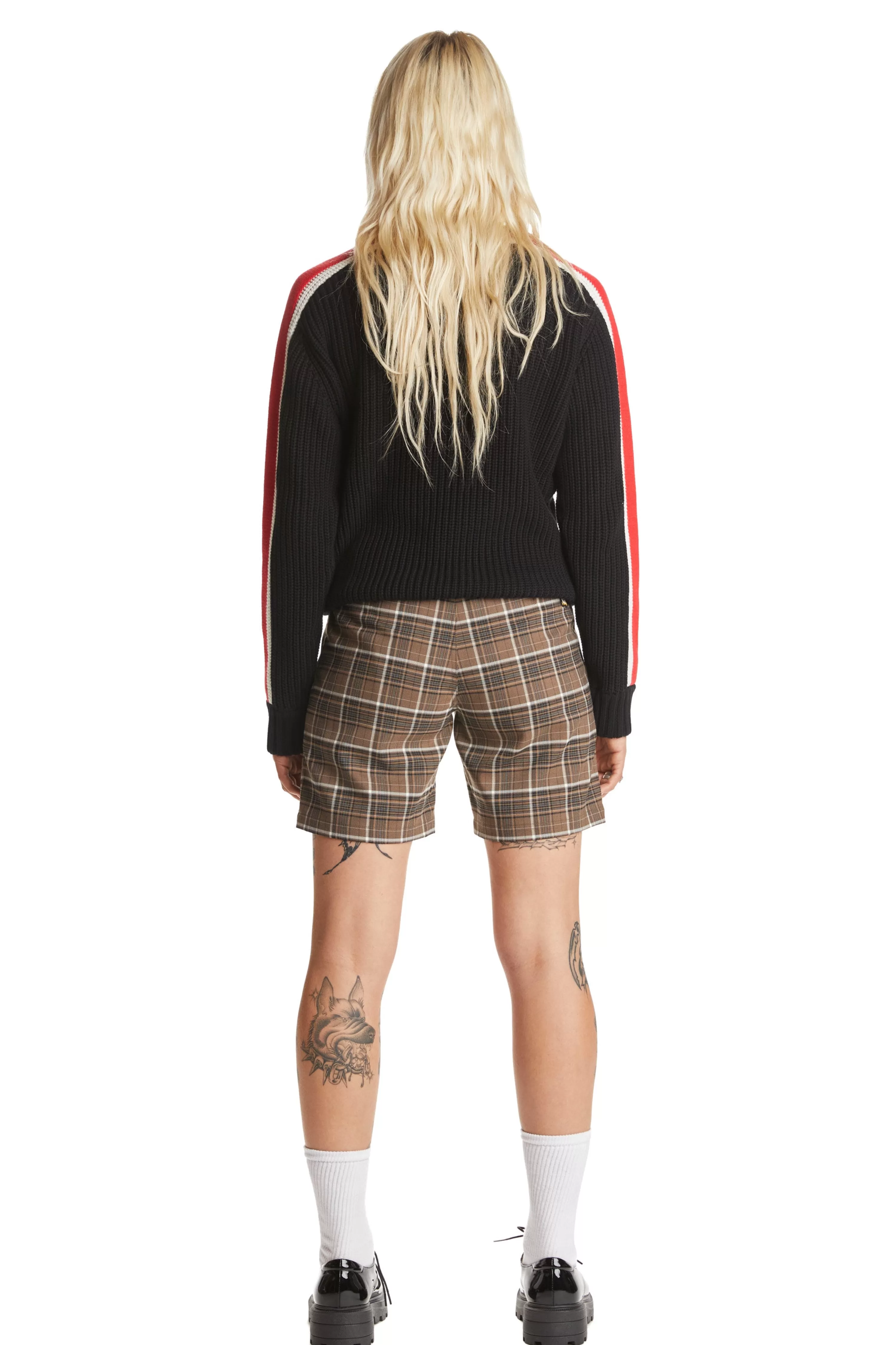 Vintage Sporty Stripe Sweater-Teddy Fresh Clearance