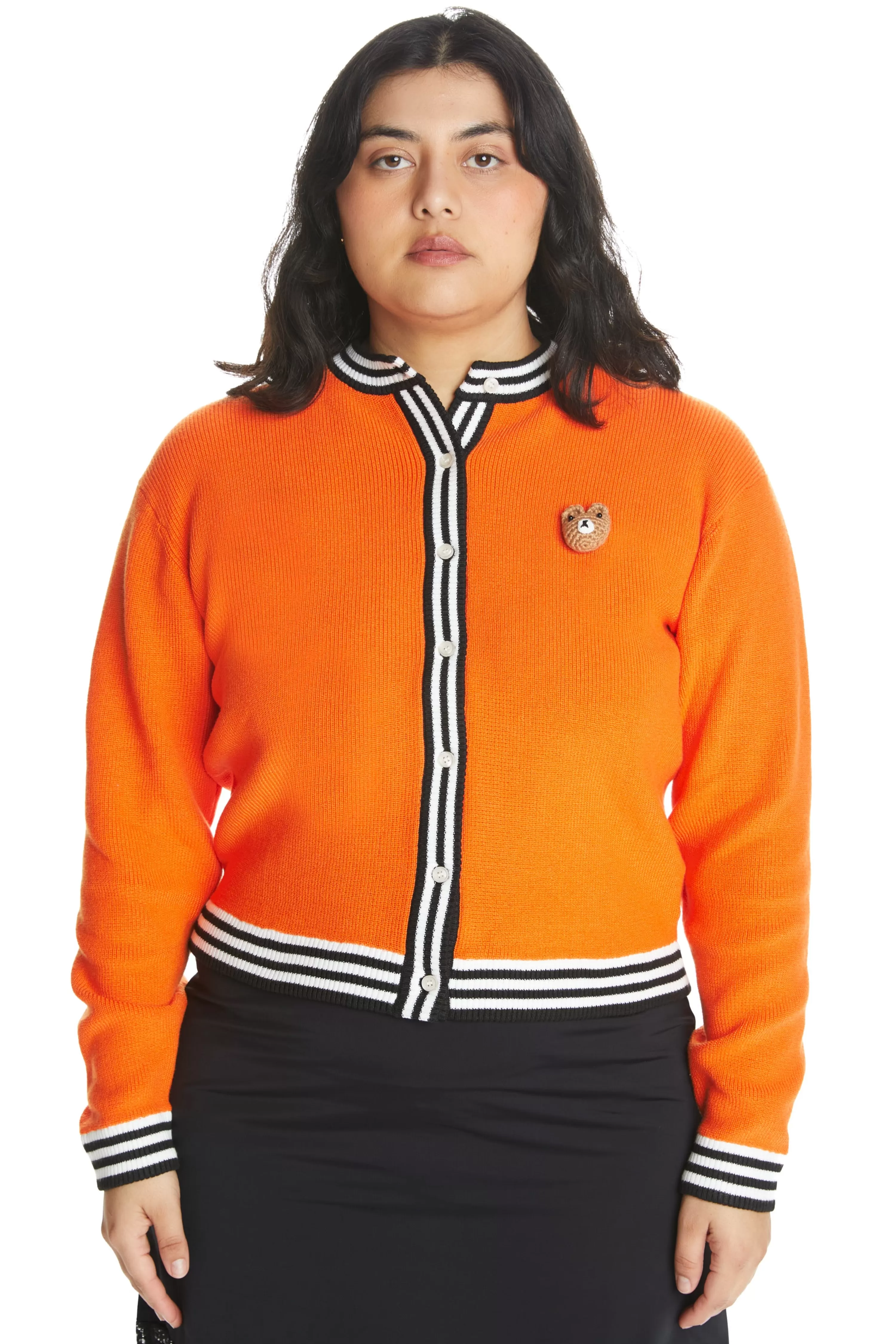 Women's Recycled Sweater Bear Cardigan-Teddy Fresh Shop