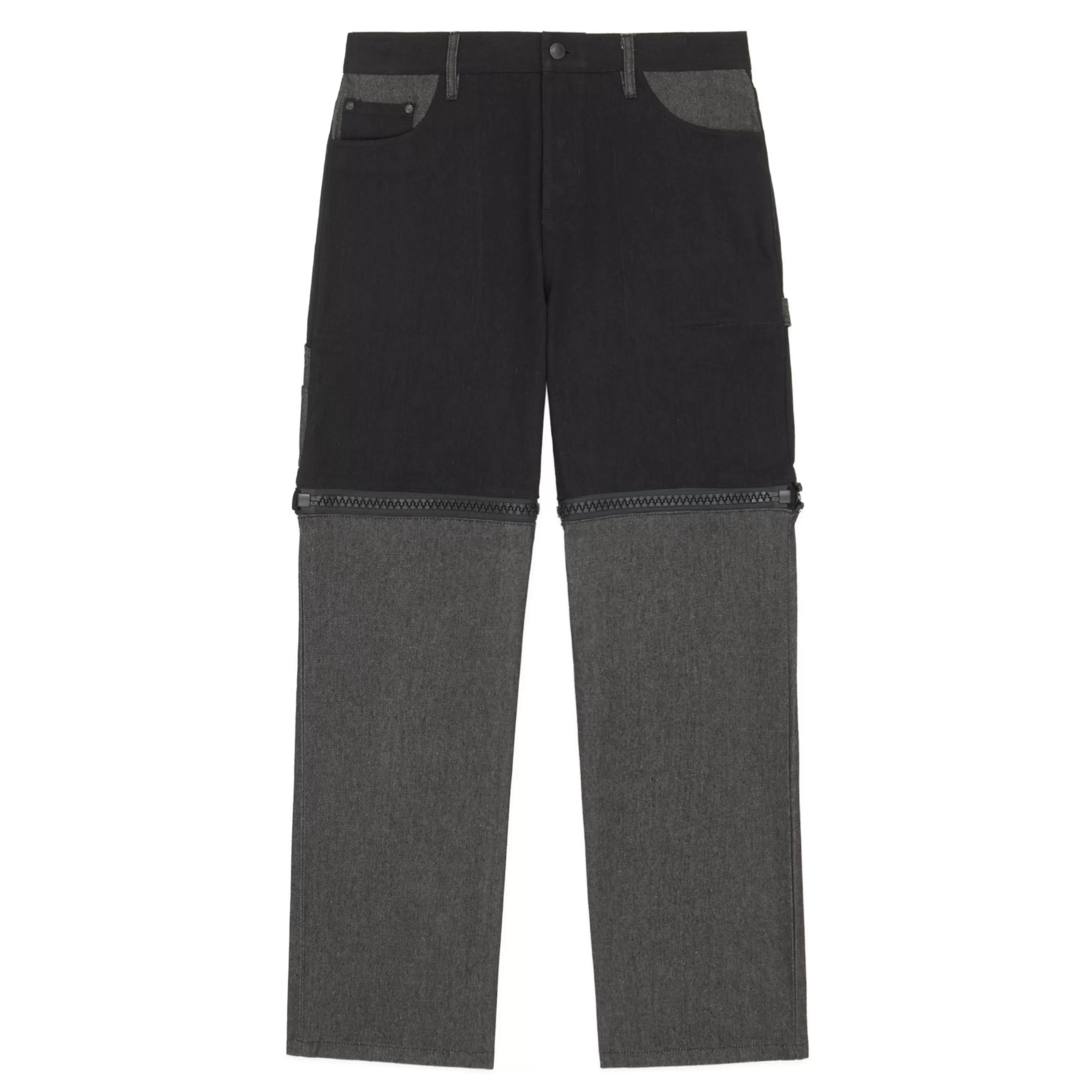 Zip Off Denim Pants-Teddy Fresh Sale